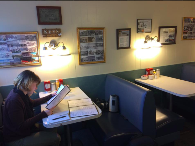 Overheard at cafe: "I hear there are two reporters in town from Chicago. They're doing a story on wind energy." 👀 (On assignment in Newton, IA) 