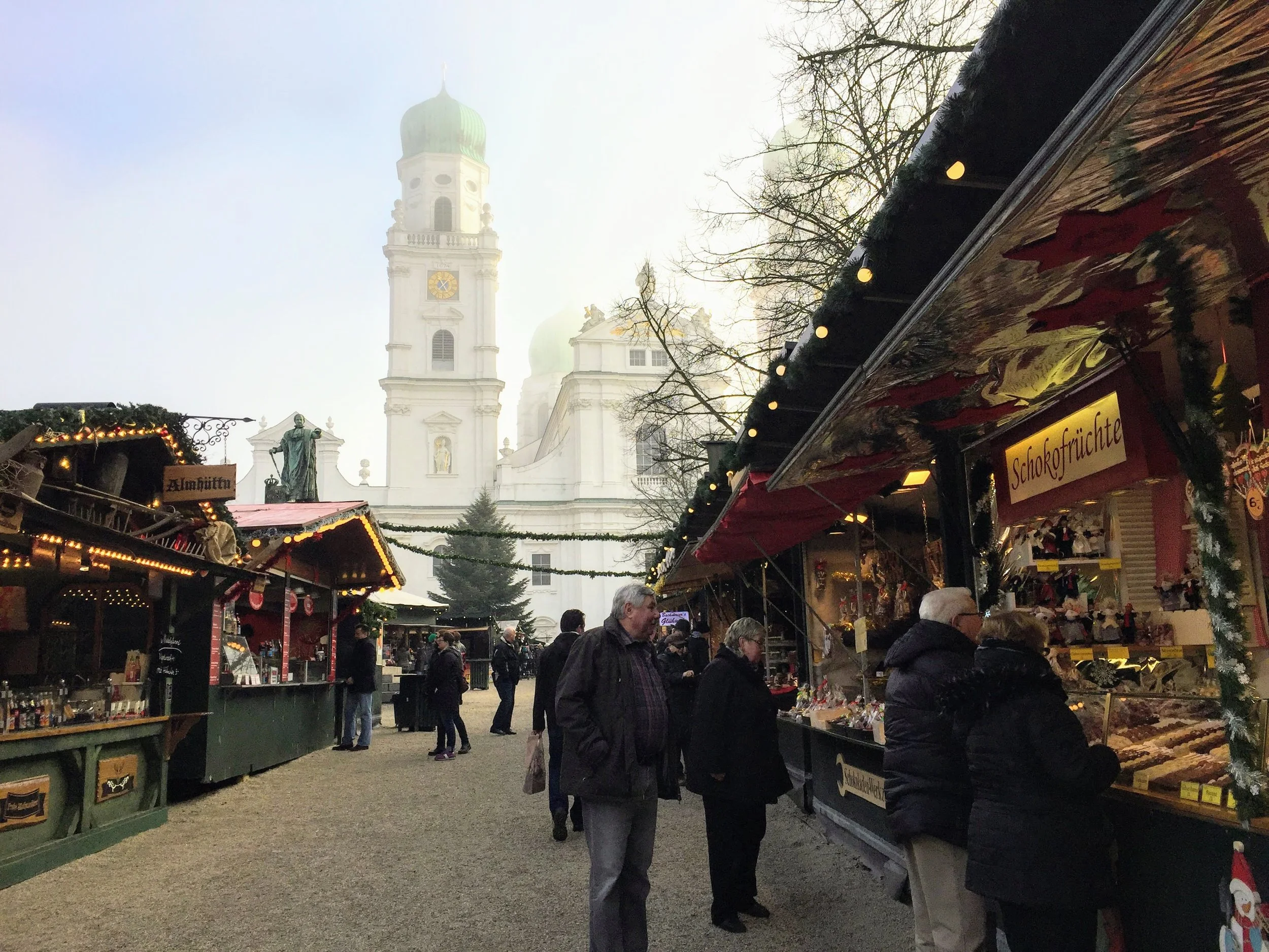 Our last Christmas market // Passau, Germany