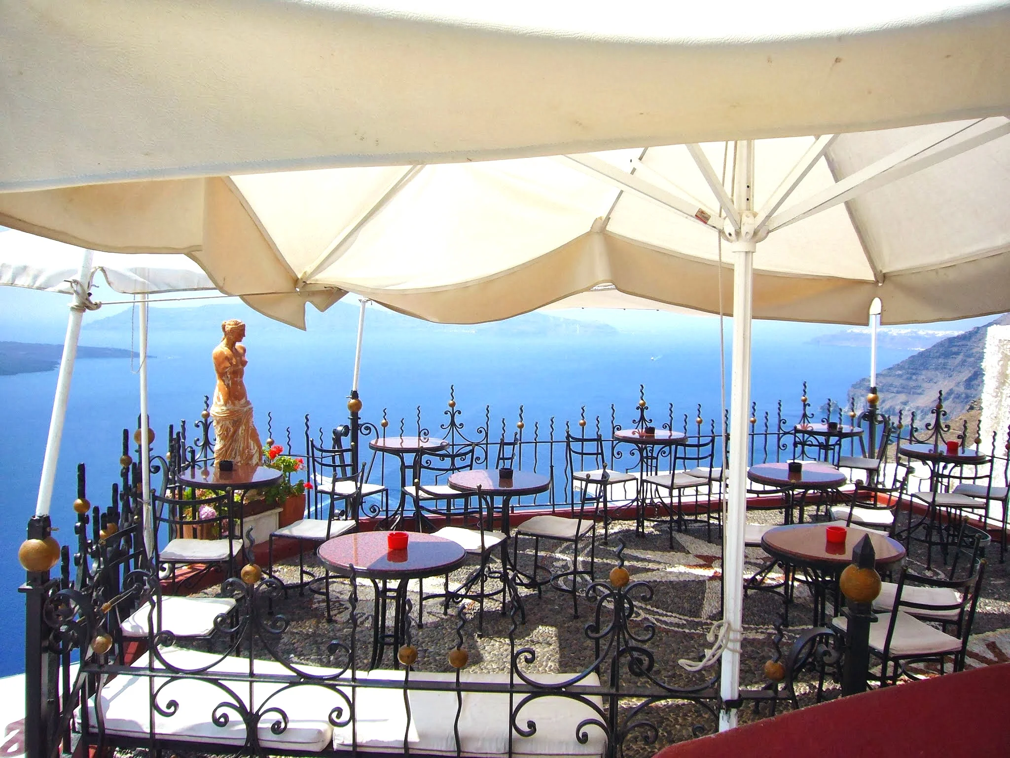 Great view from every cafe