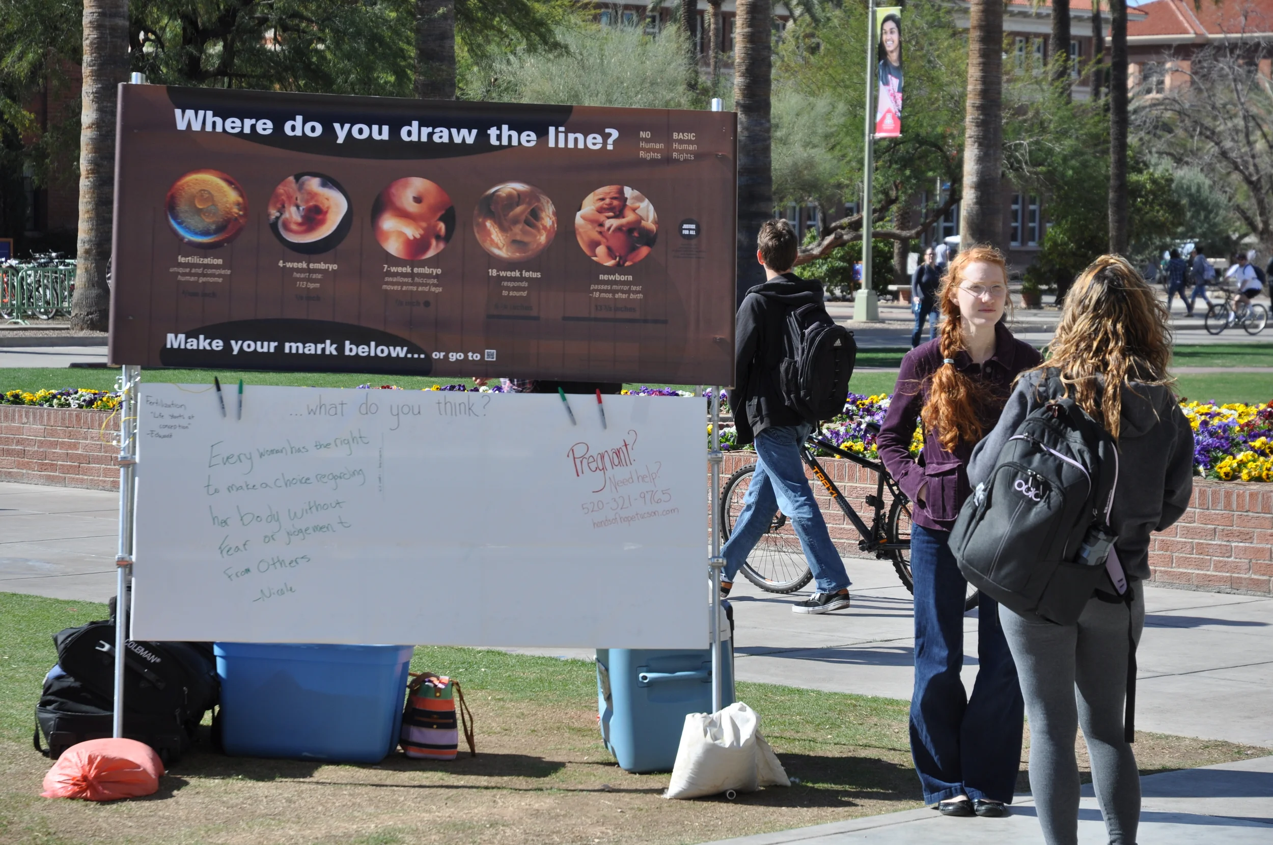 "I'd Never Have An Abortion!"