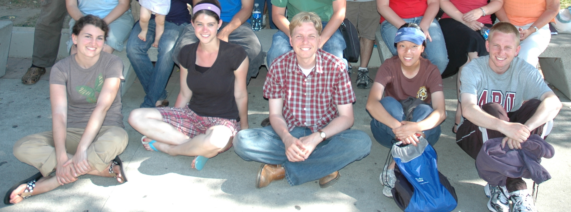 Above, left to right: Sarah Torre, Focus on the Family Institute volunteer, Rebecca Haschke, JFA’s newest intern, Steve Wagner, JFA training director, Jinny Li (wearing blue visor) and Jon Wagner, JFA staff.