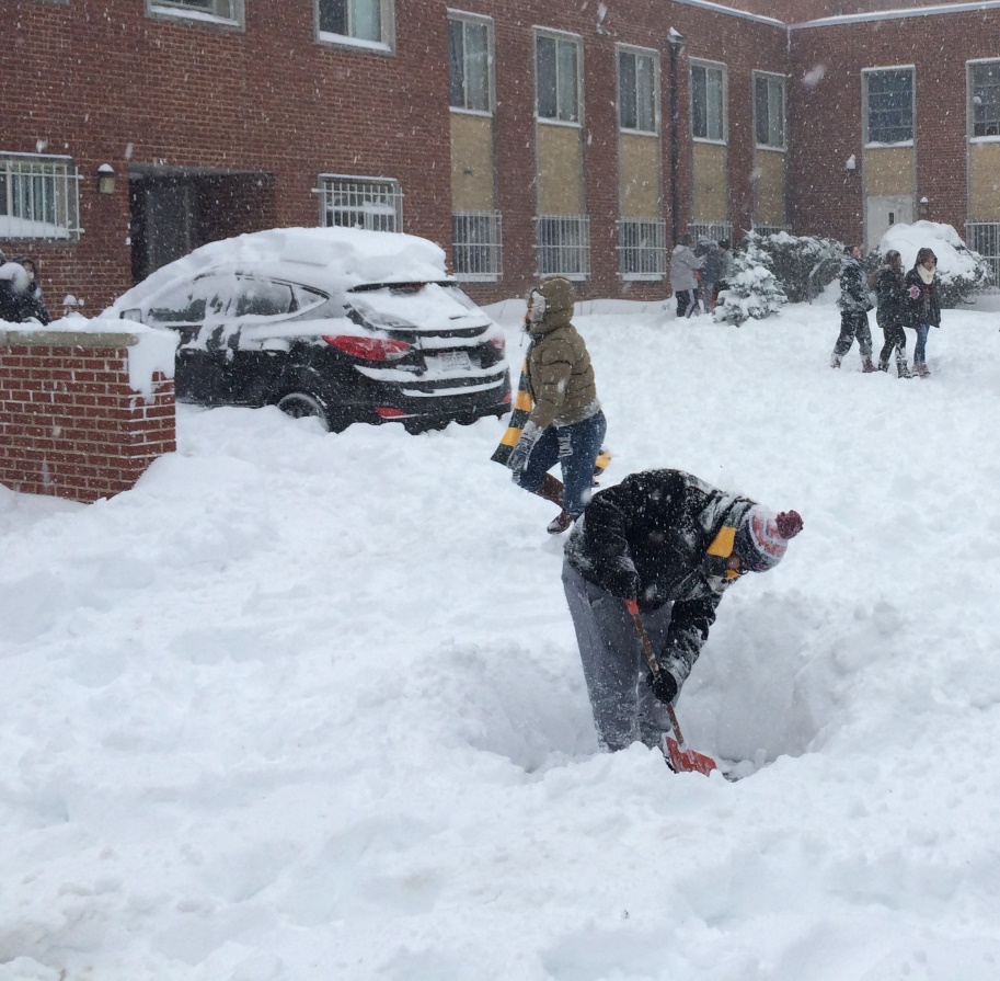 ...one shovel-full at a time!
