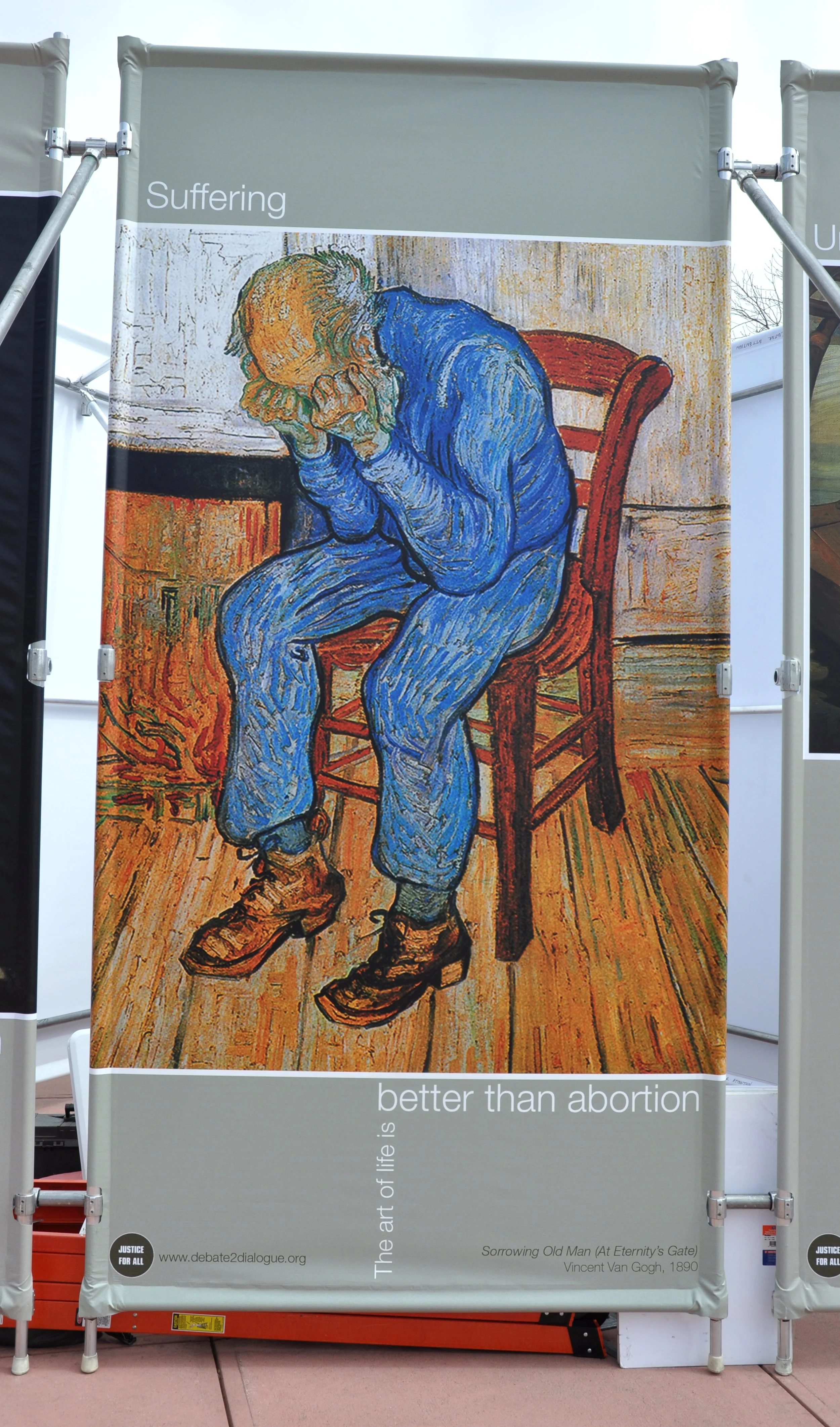 "Suffering" from JFA's Art of Life Exhibit
