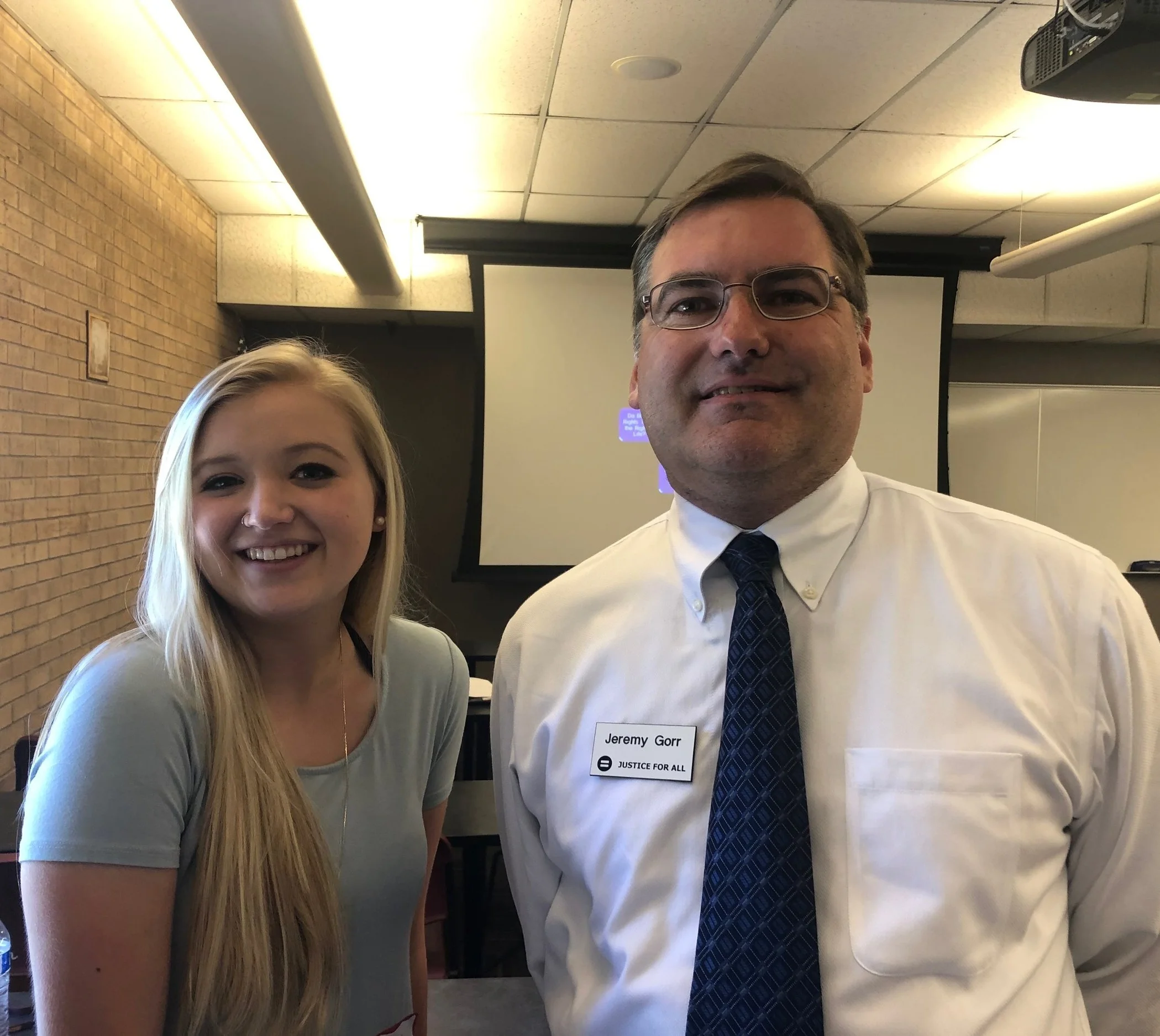 Rylei shared her thoughts about JFA recently when she came to a seminar I taught at her campus, Arizona State University.