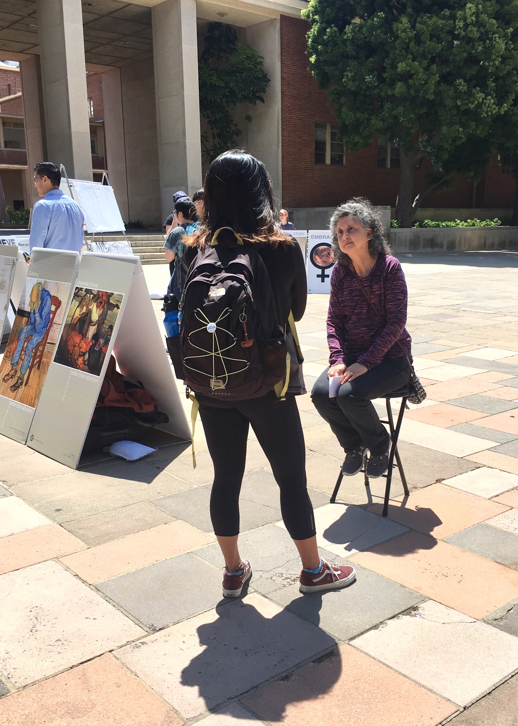 UCLA - May 2019 (Pictured - right: Tammy Cook, JFA Trainer)