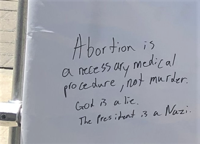 Taylor wrote this on our free speech board just before our conversation.