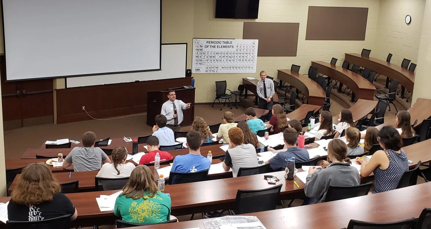 Monday (Benedictine College): 28 additional students attended an evening workshop.
