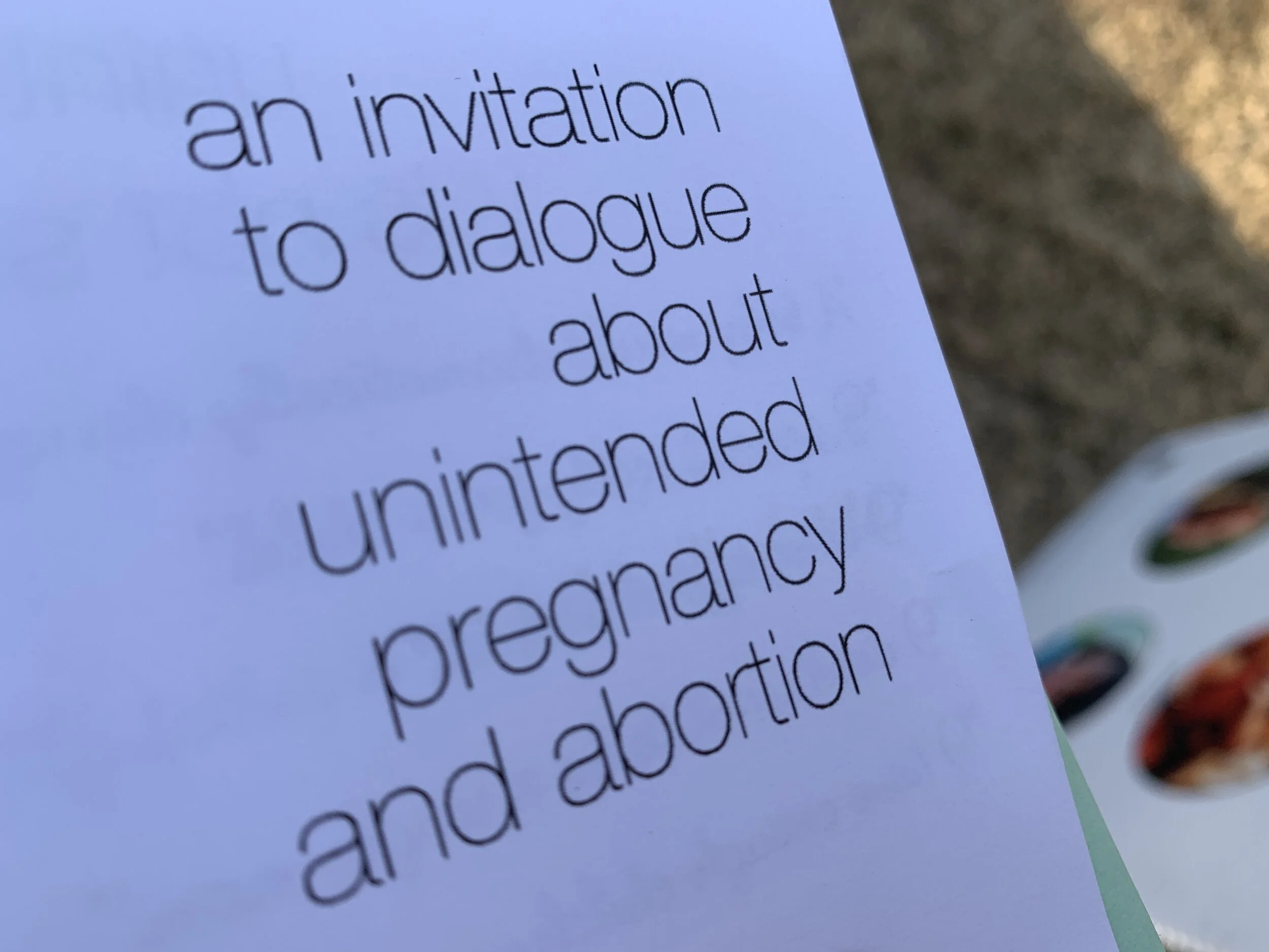 Invitation to Dialogue 