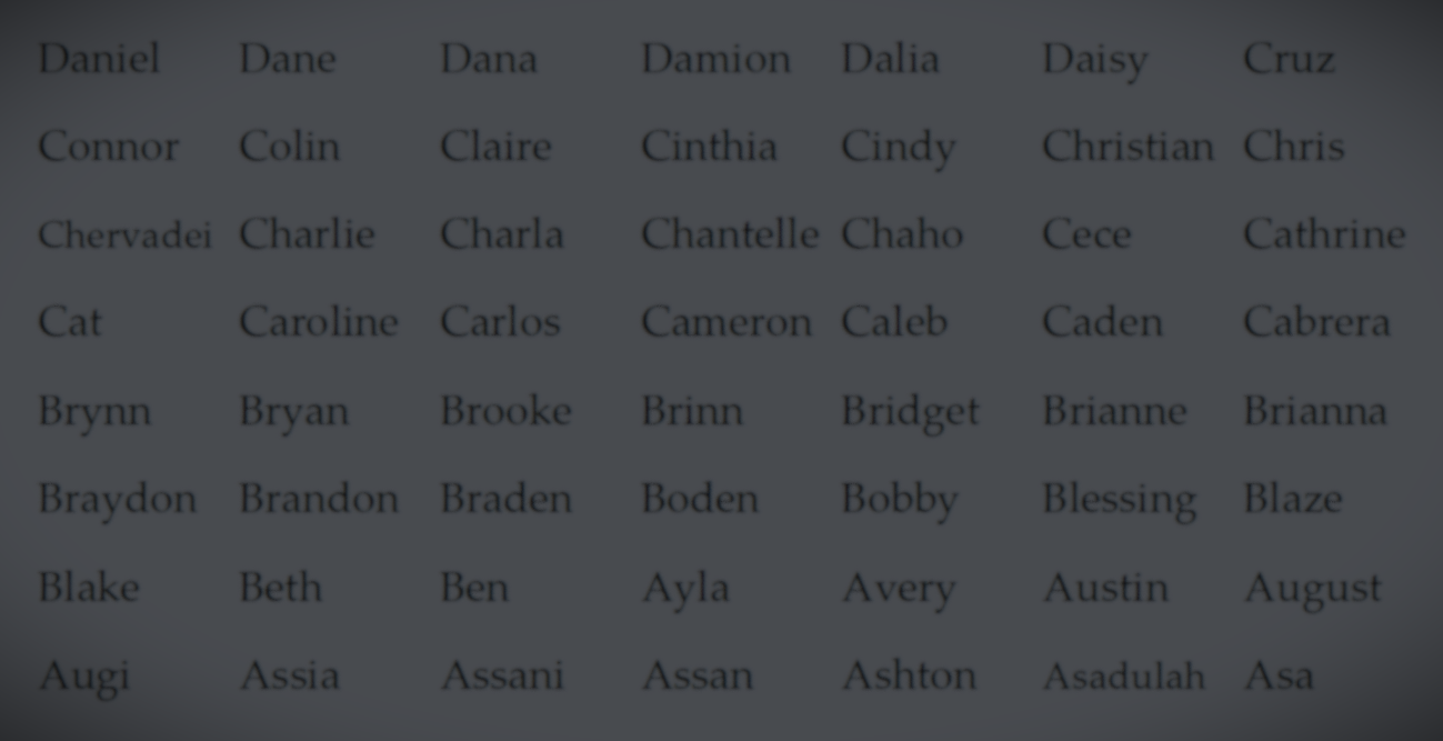 They Stop and Think (Then We Pray)