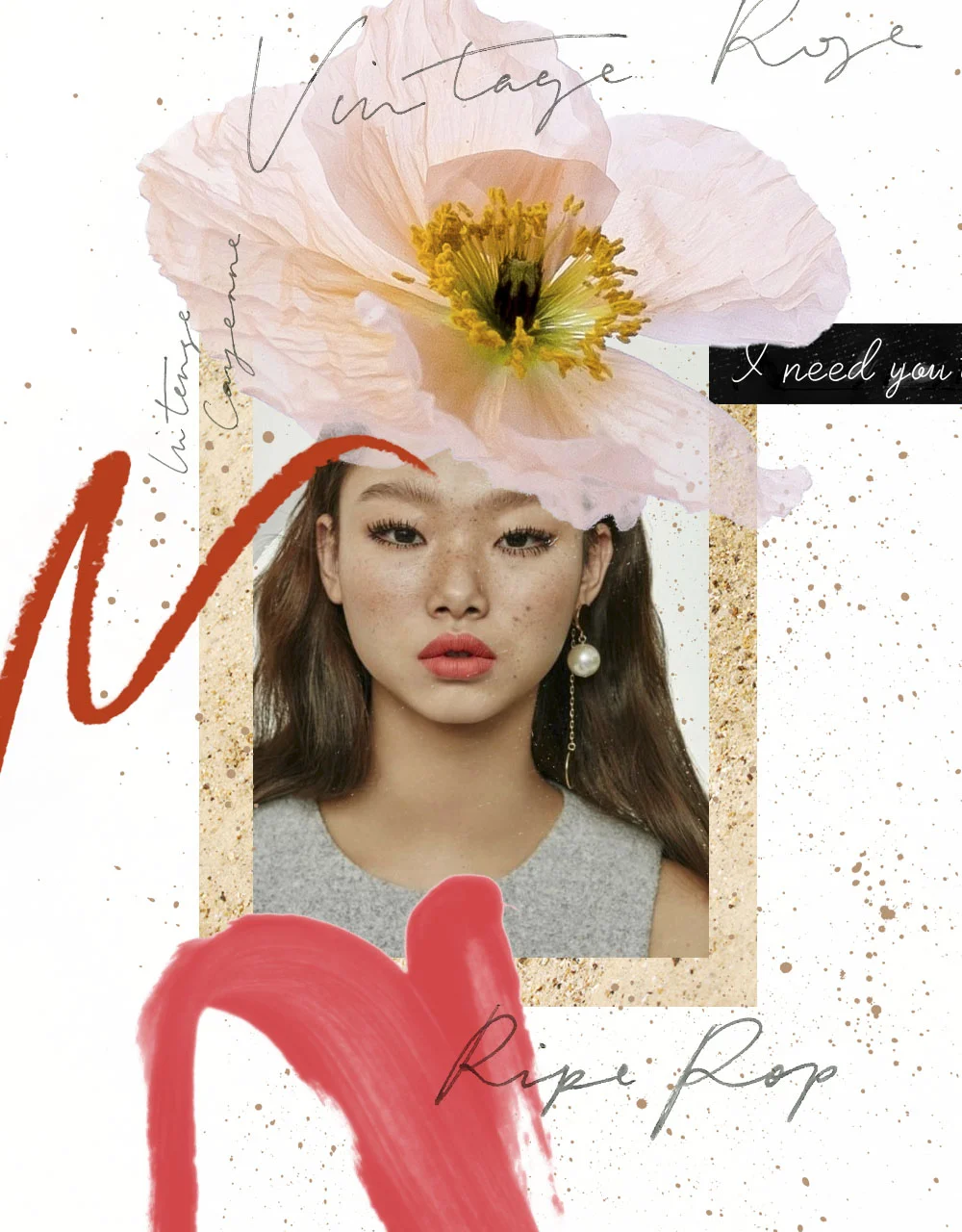 Collage using all of my Images except Model image unknown (just used as reference) 