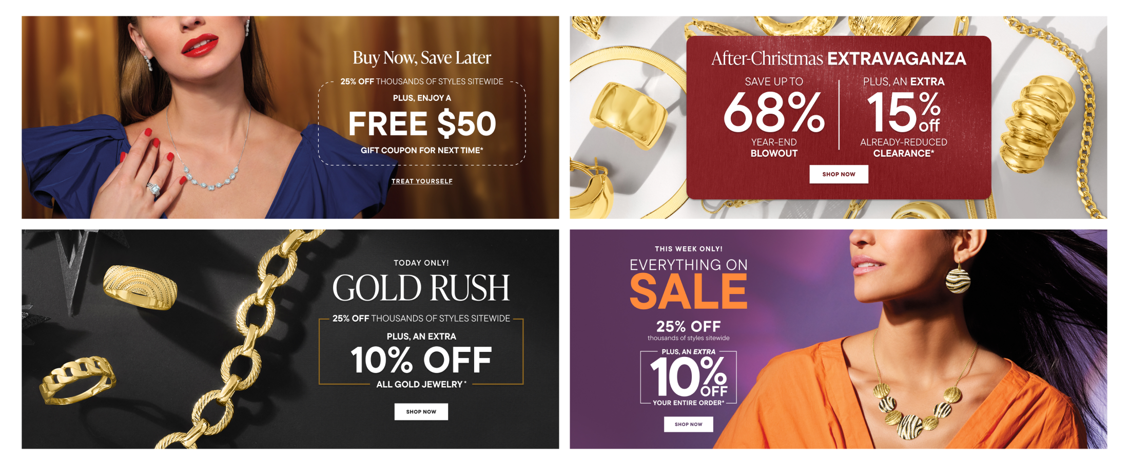  Various lockup designs for homepage top banners 