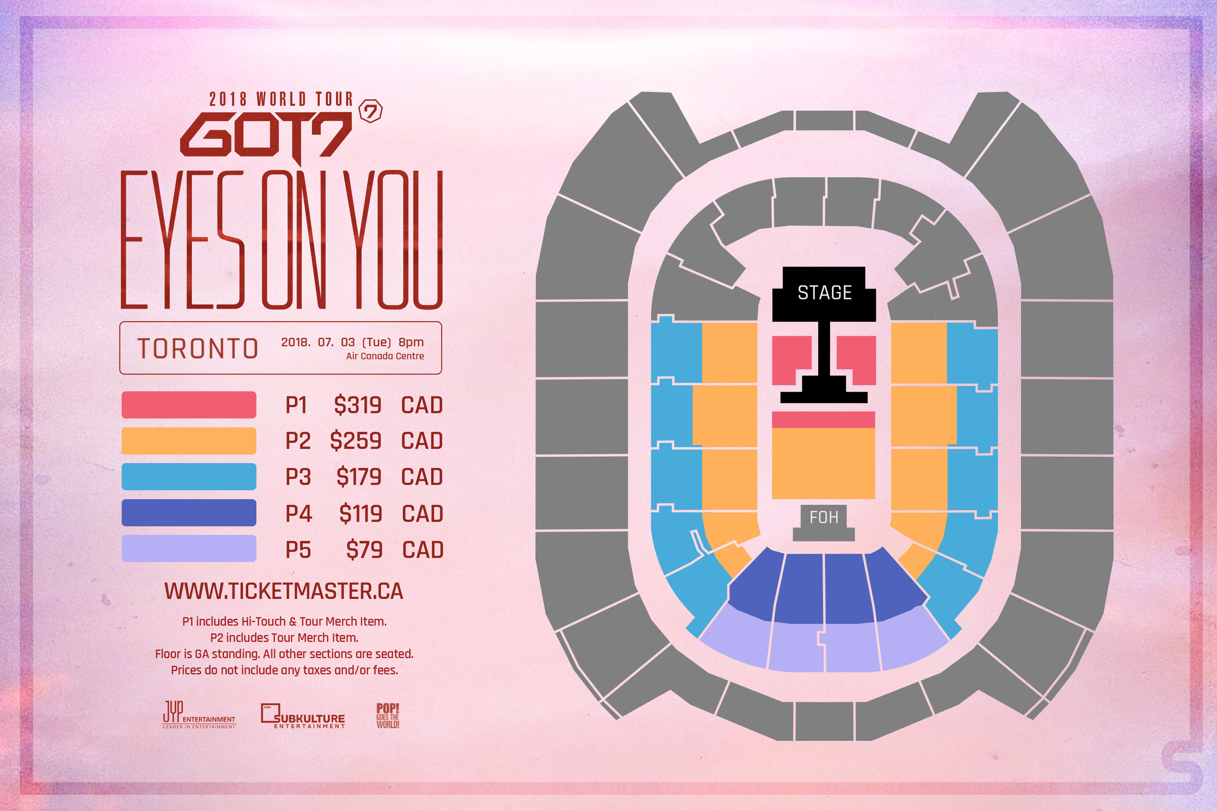 Air Canada Centre Seating Chart Maroon 5