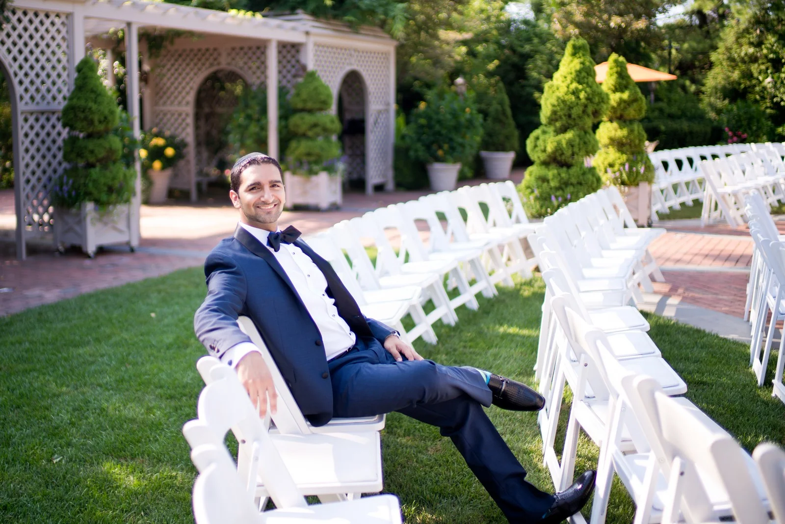 Sam and Yishai’s Modern Orthodox Jewish Wedding at Crest Hollow Country Club, Woodbury NY, Photos by Chaim Schvarcz, Groom Portraits