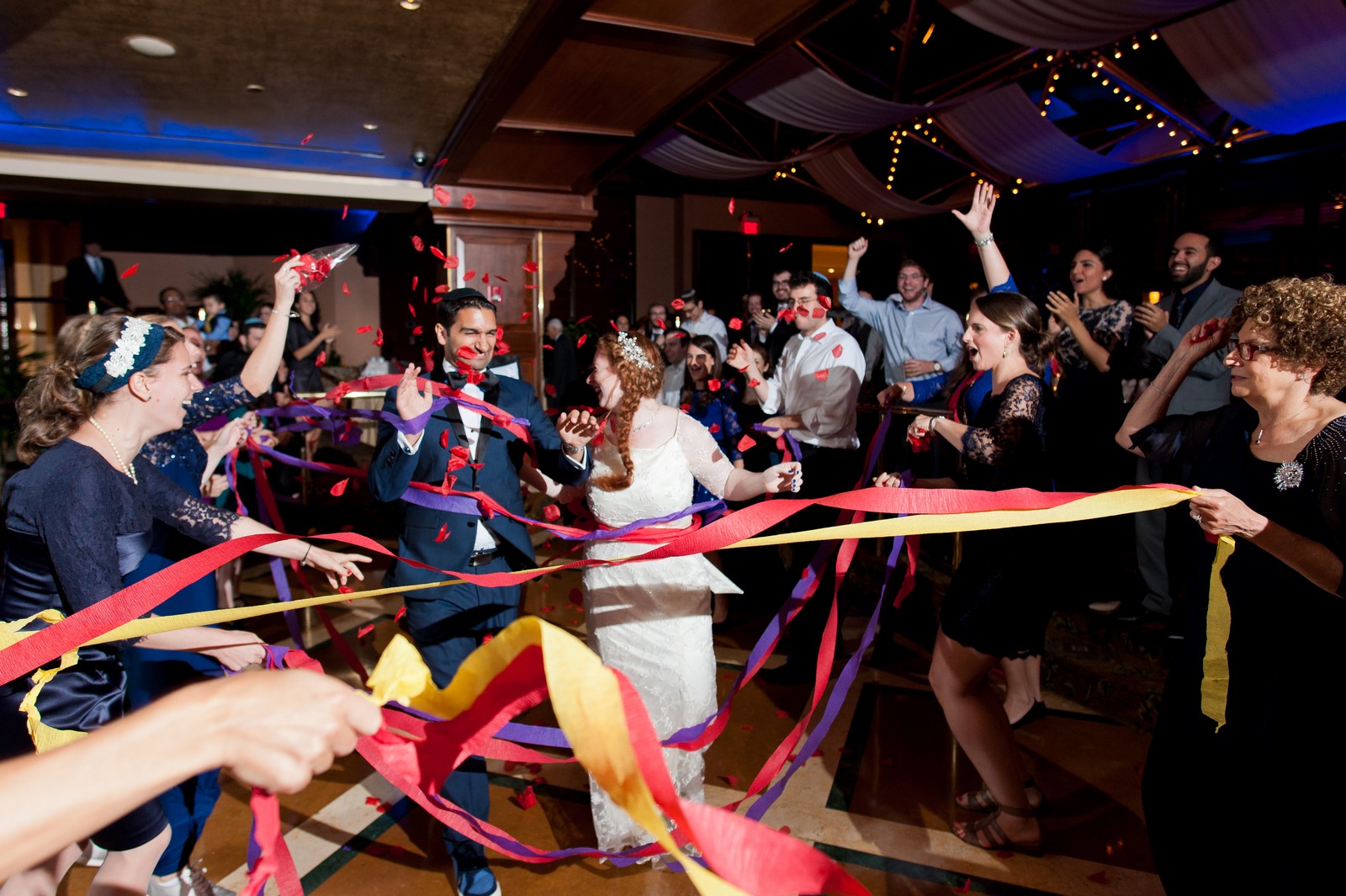 Sam and Yishai’s Modern Orthodox Jewish Wedding at Crest Hollow Country Club, Woodbury NY, Photos by Chaim Schvarcz, Bride, Groom, Wedding Dancing