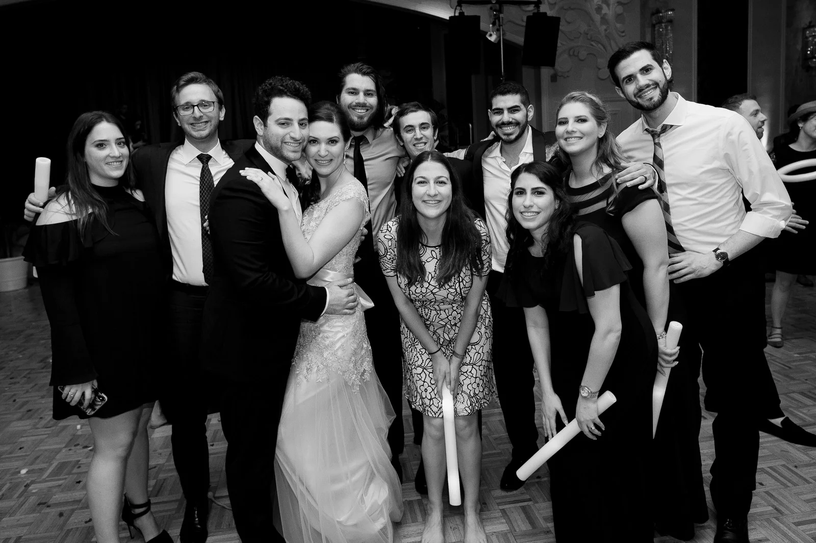 Yoey and Aaron's Memorial Day Modern Jewish Wedding at Anthony's Pier 9, New Windsor, NY Photos by Chaim Schvarcz