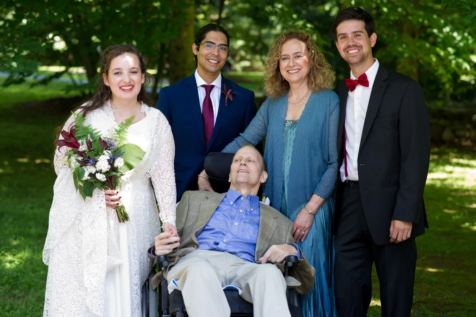 Ma'ayan and Mikey's Traditional Jewish Backyard Wedding in Fairfield, CT Photos by Chaim Schvarcz