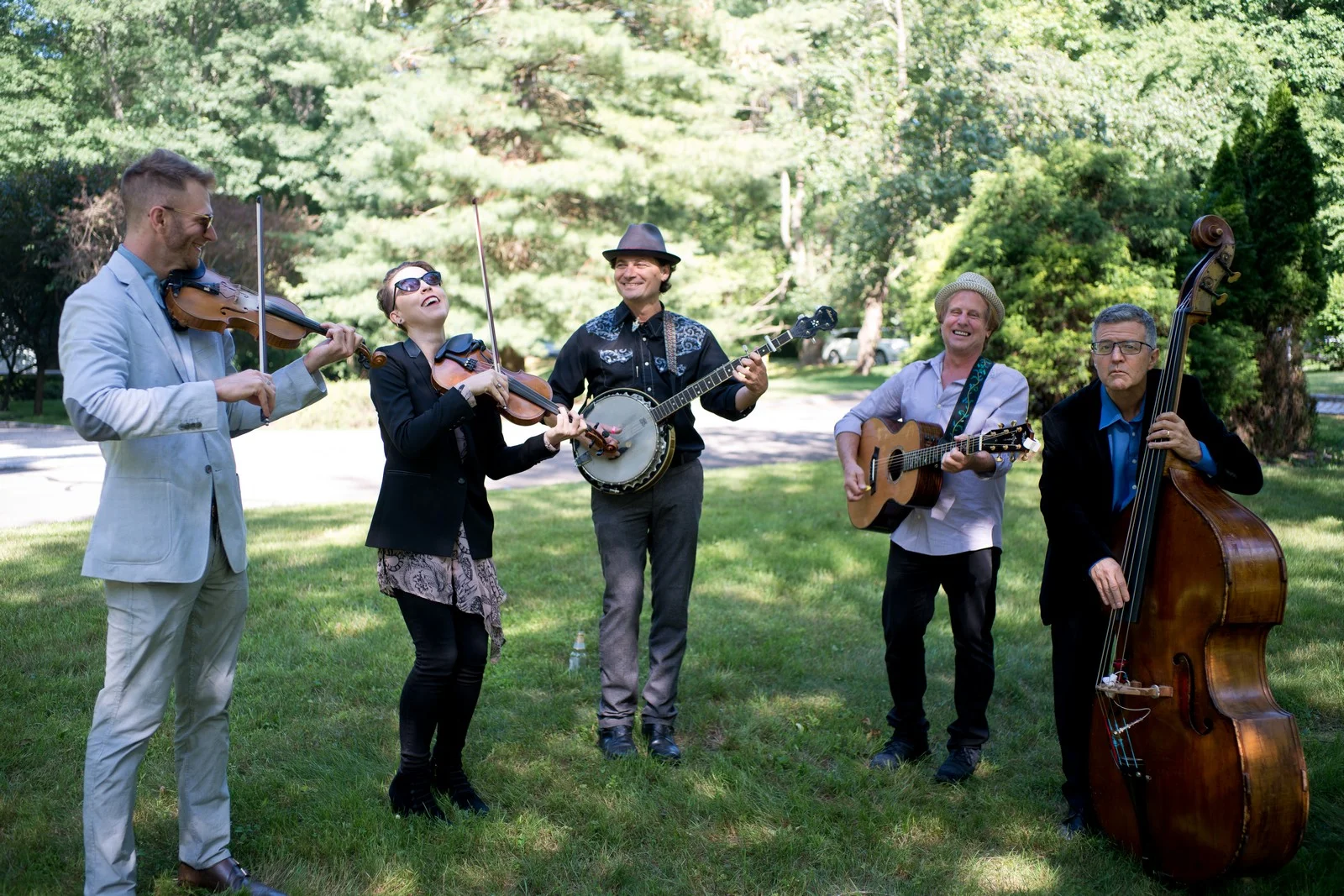 Ma'ayan and Mikey's Traditional Jewish Backyard Wedding in Fairfield, CT Photos by Chaim Schvarcz wedding band