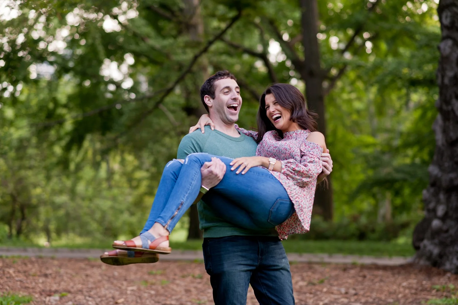 Ben and Sarit Engagement Session in Central Park, NYC, Photos by Chaim Schvarcz Bride Groom Couple Proposal Love