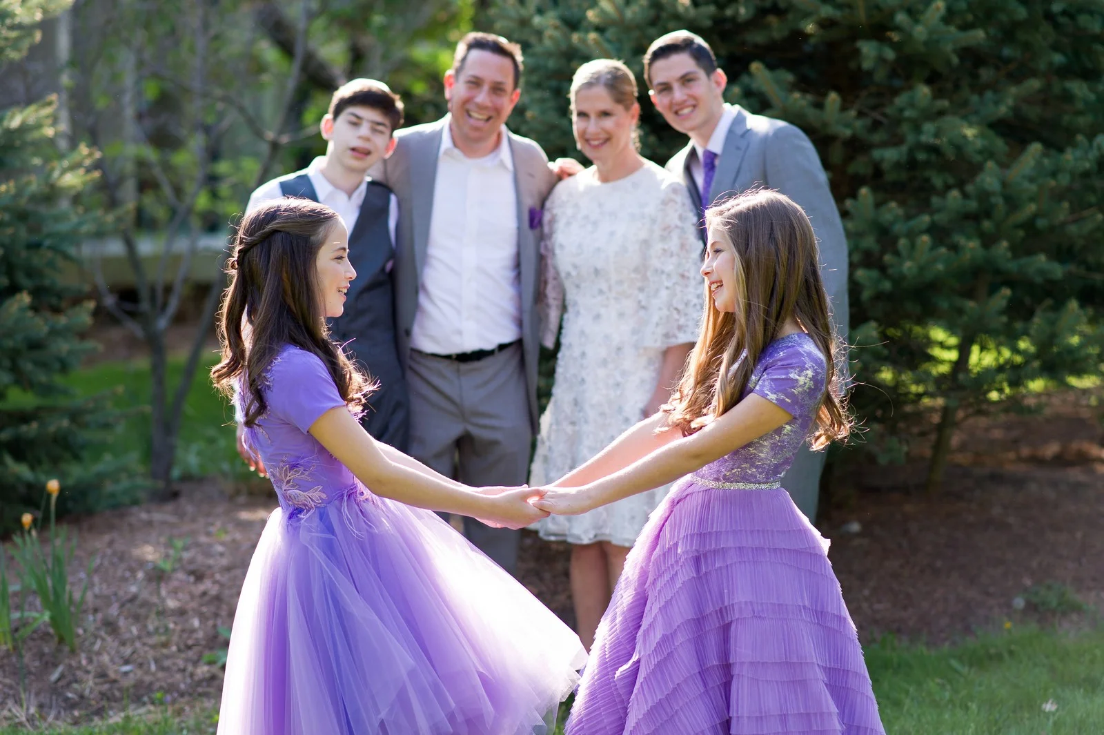 Elizabeth and Abigael's Disco Party Bat Mitzvah Photos by Chaim Schvarcz