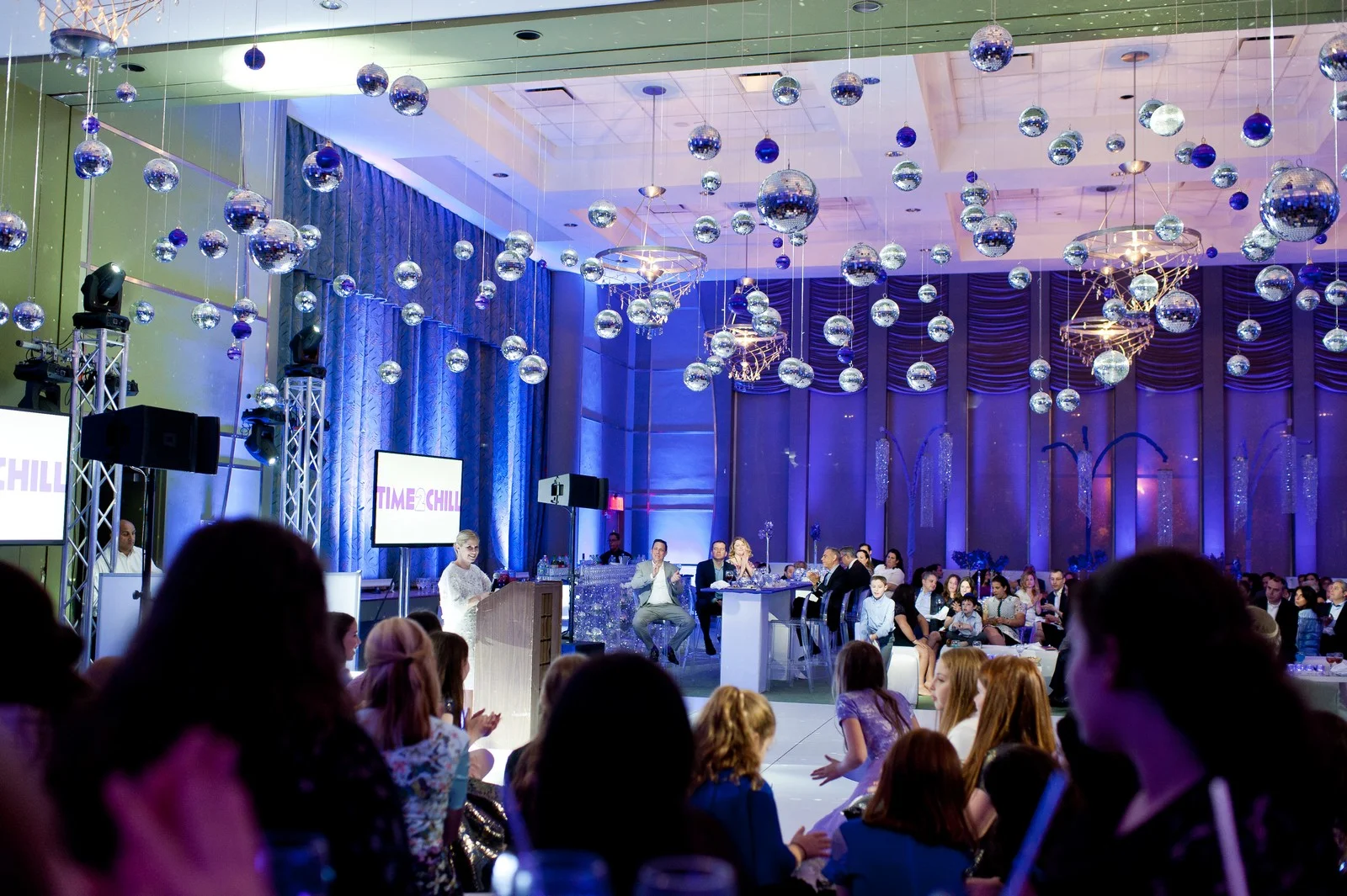 Elizabeth and Abigael's Disco Party Bat Mitzvah Photos by Chaim Schvarcz