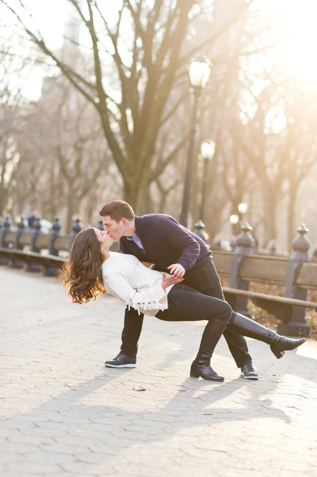 Rebecca and Adam's Engagement Session in Central Park, NYC, Photos by Chaim Schvarcz (15).jpg