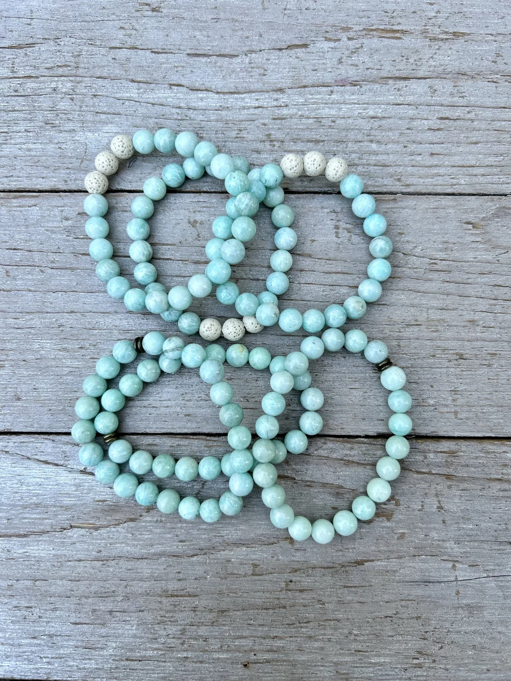 8mm Amazonite Bracelet — ZAVIA