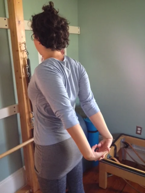 Open your shoulders and chest