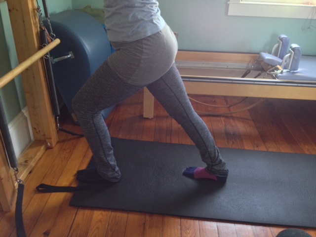 Calf stretch