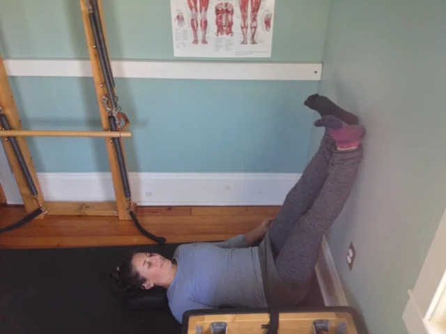 Legs up the wall