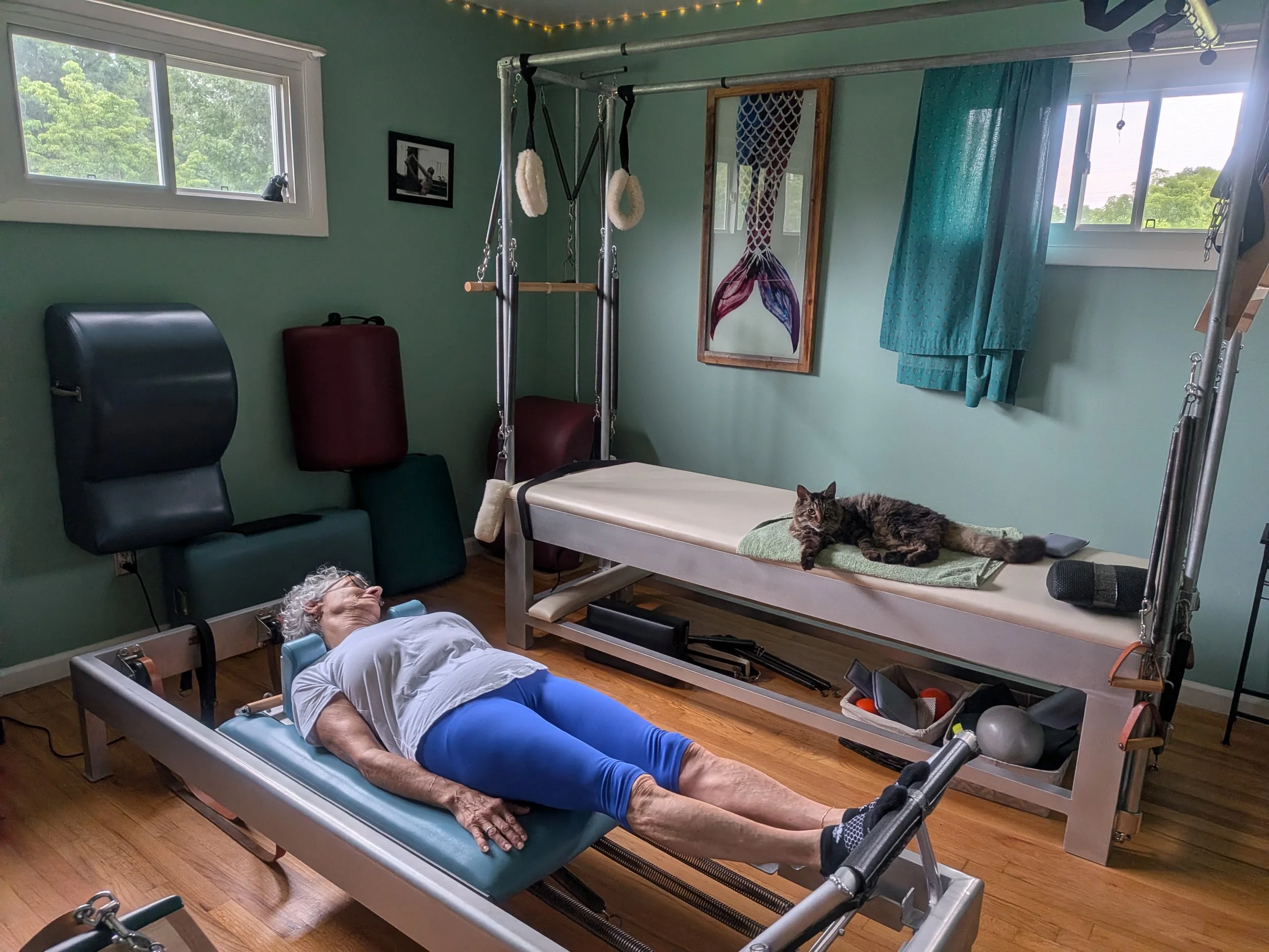 Pilates Reformer workout at Cisco Pilates