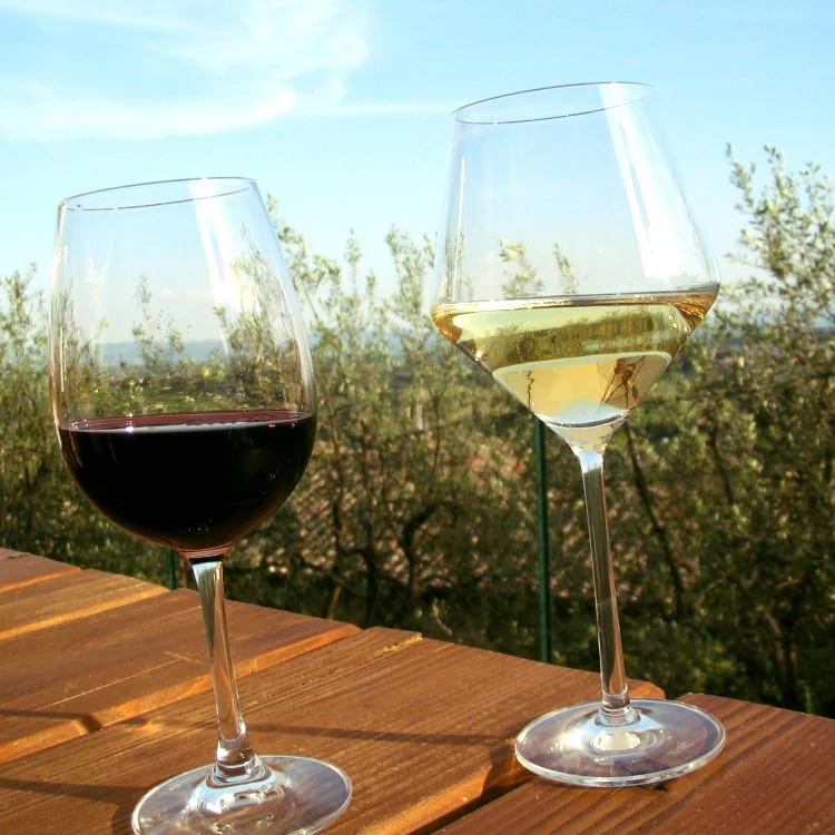When in Tuscany, just drink anything they pour into your glass.