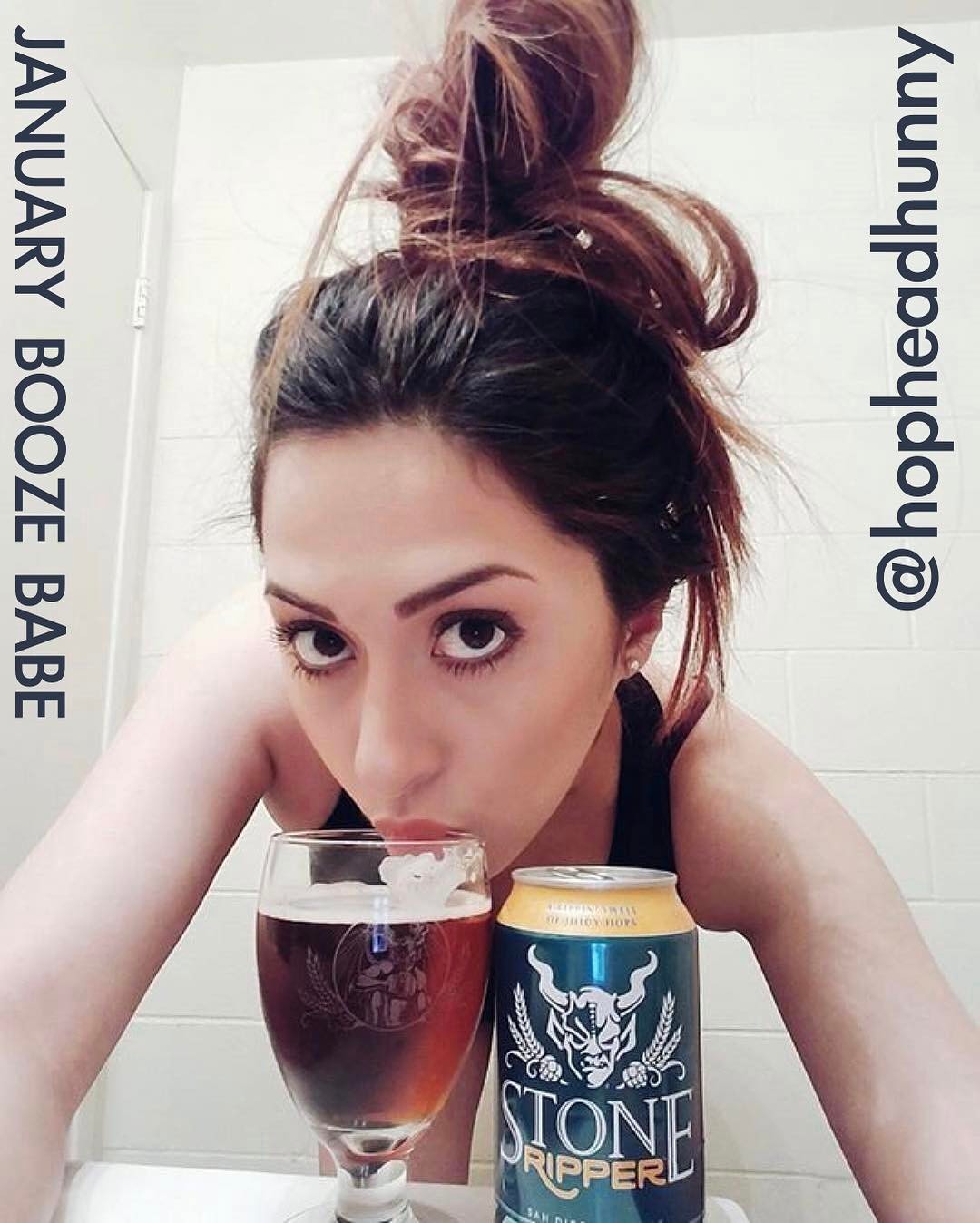 January Booze Babe @hopheadhunny