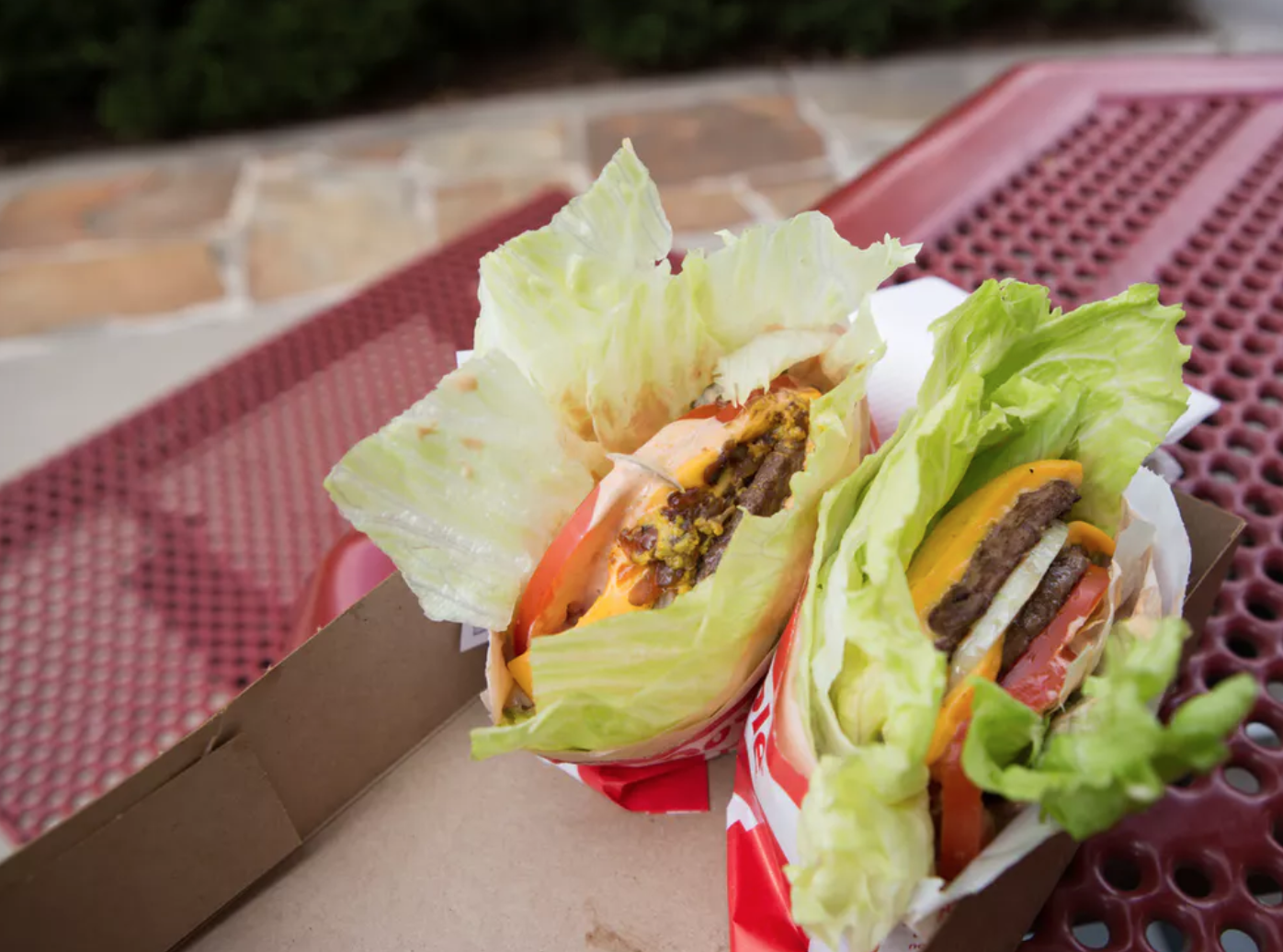 Even In-N-Out’s “protein style” burger is some kind of sick joke.