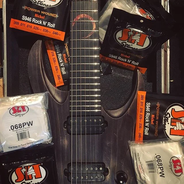 Ask and ye shall receive! @centuriesofdecay are proud to be part of the @wbgear team, which includes endorsements with @sitstrings as well as many other great products. Special thanks to @hoogieontheroad and @tim_reaper666 for helping us out! We have