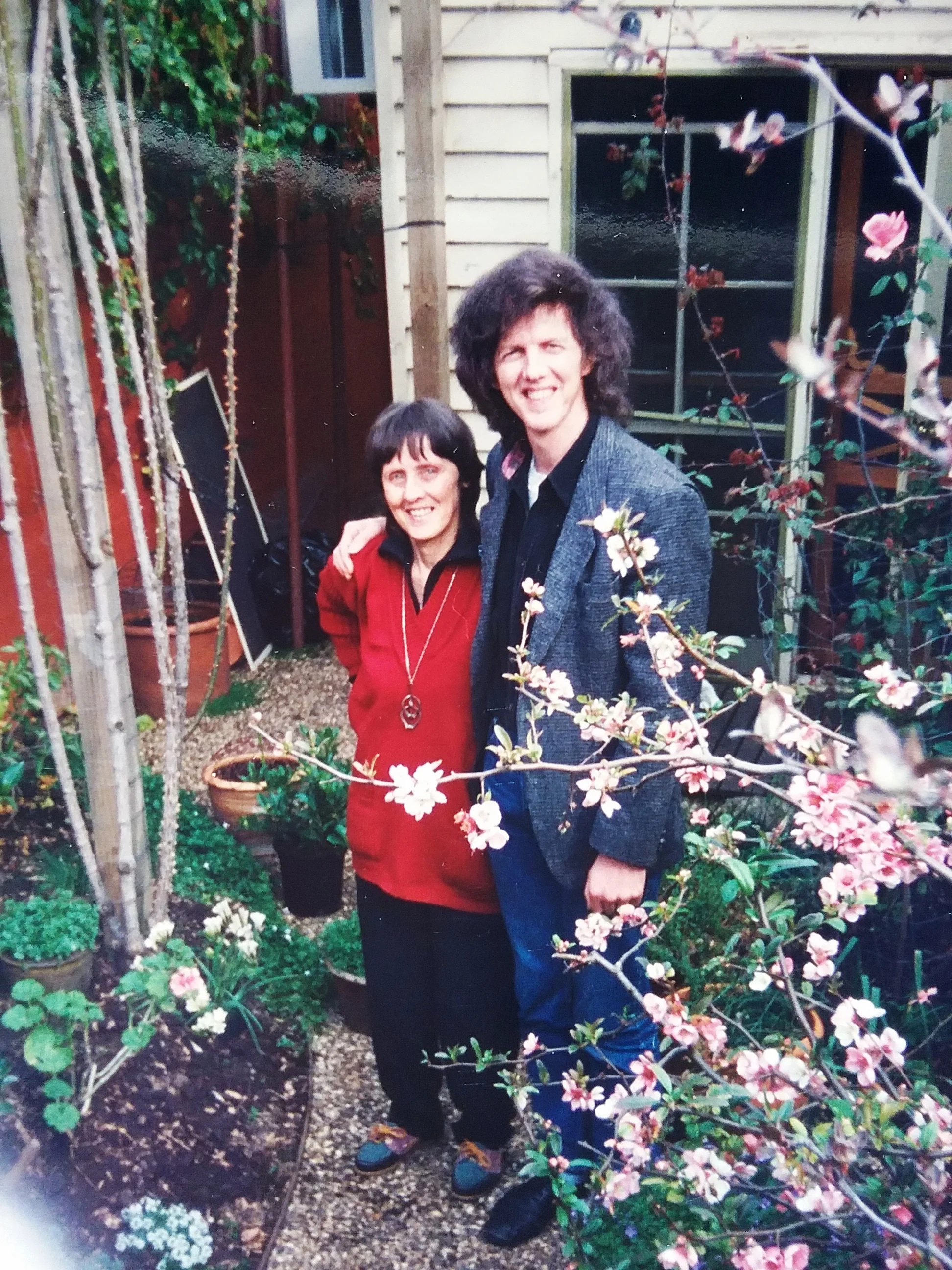 With Helen Gifford, 1995