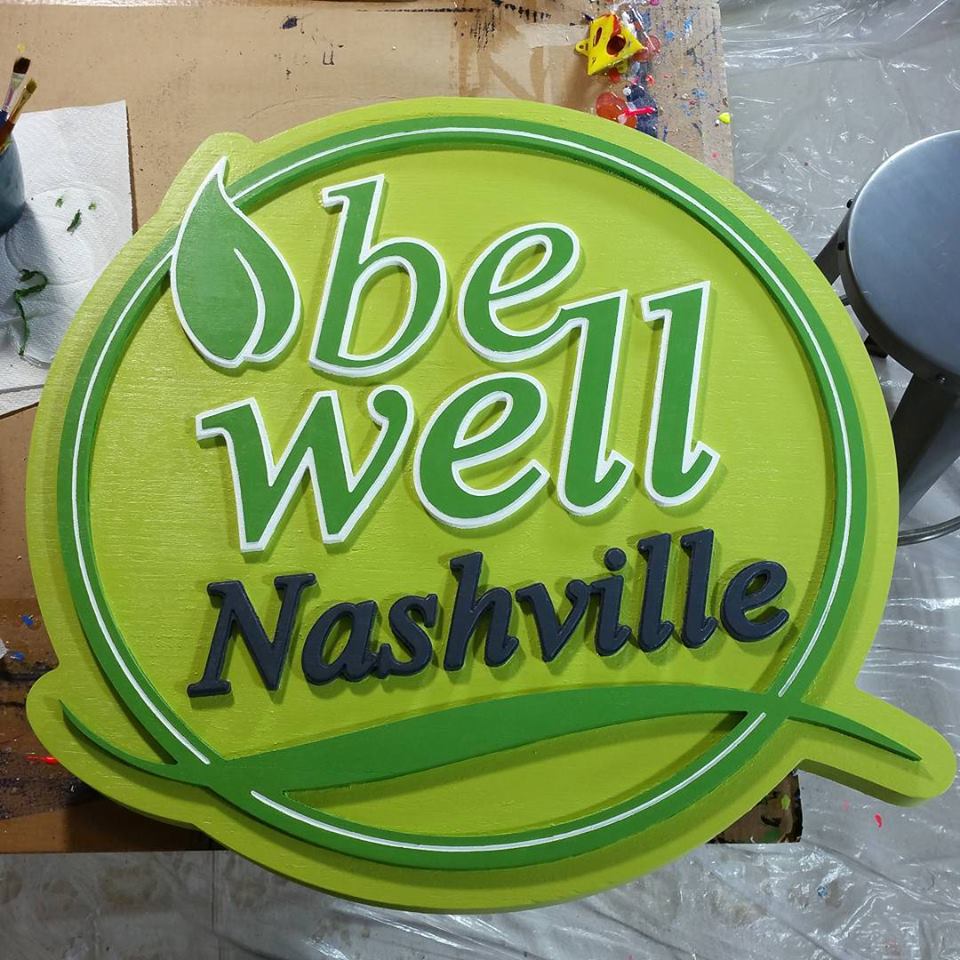 Be Well Nashville East Nashville, Tn 2'x2' Eucalyptus