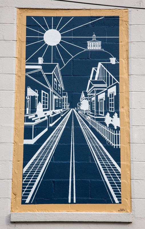 Little's Fish Market - Germantown, TN Commissioned by TAC and Germantown Historic Association 4' x 8'