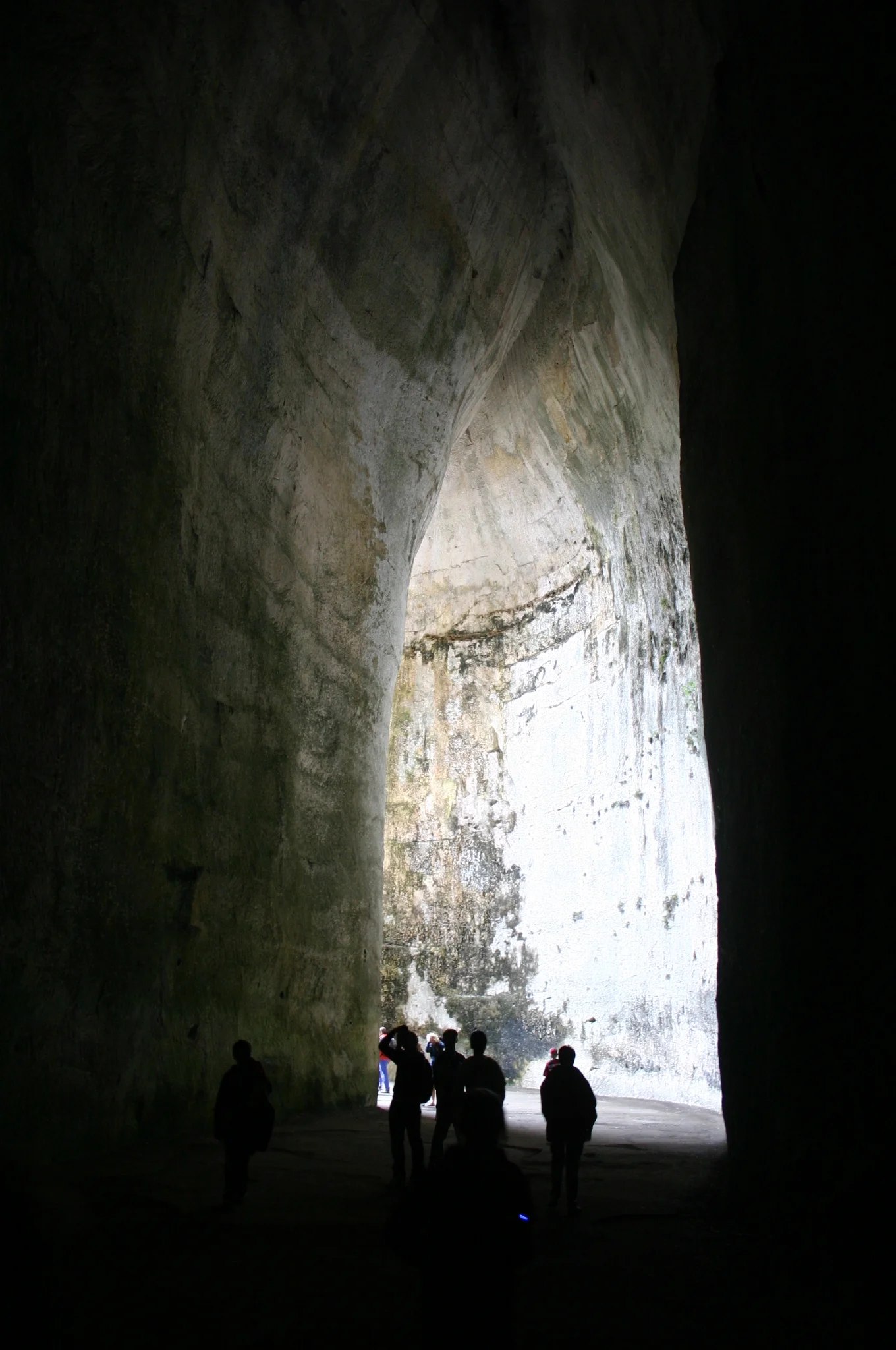  "Ear of Dionysius" an ancient cave with incredible acoustics. 