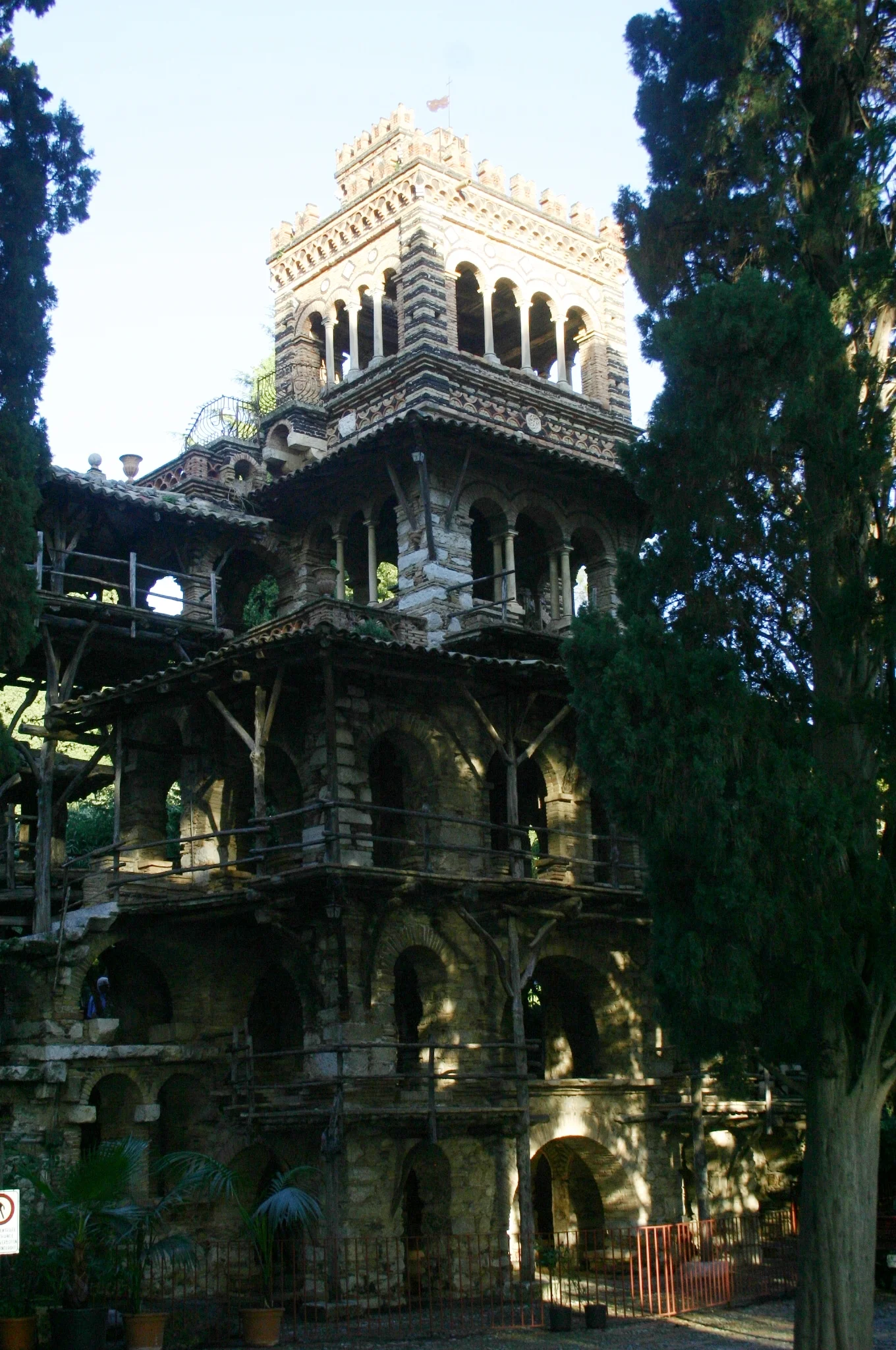  Garden of Villa Comunae.&nbsp; Built and developed by a English woman in the late 1800's.&nbsp; 