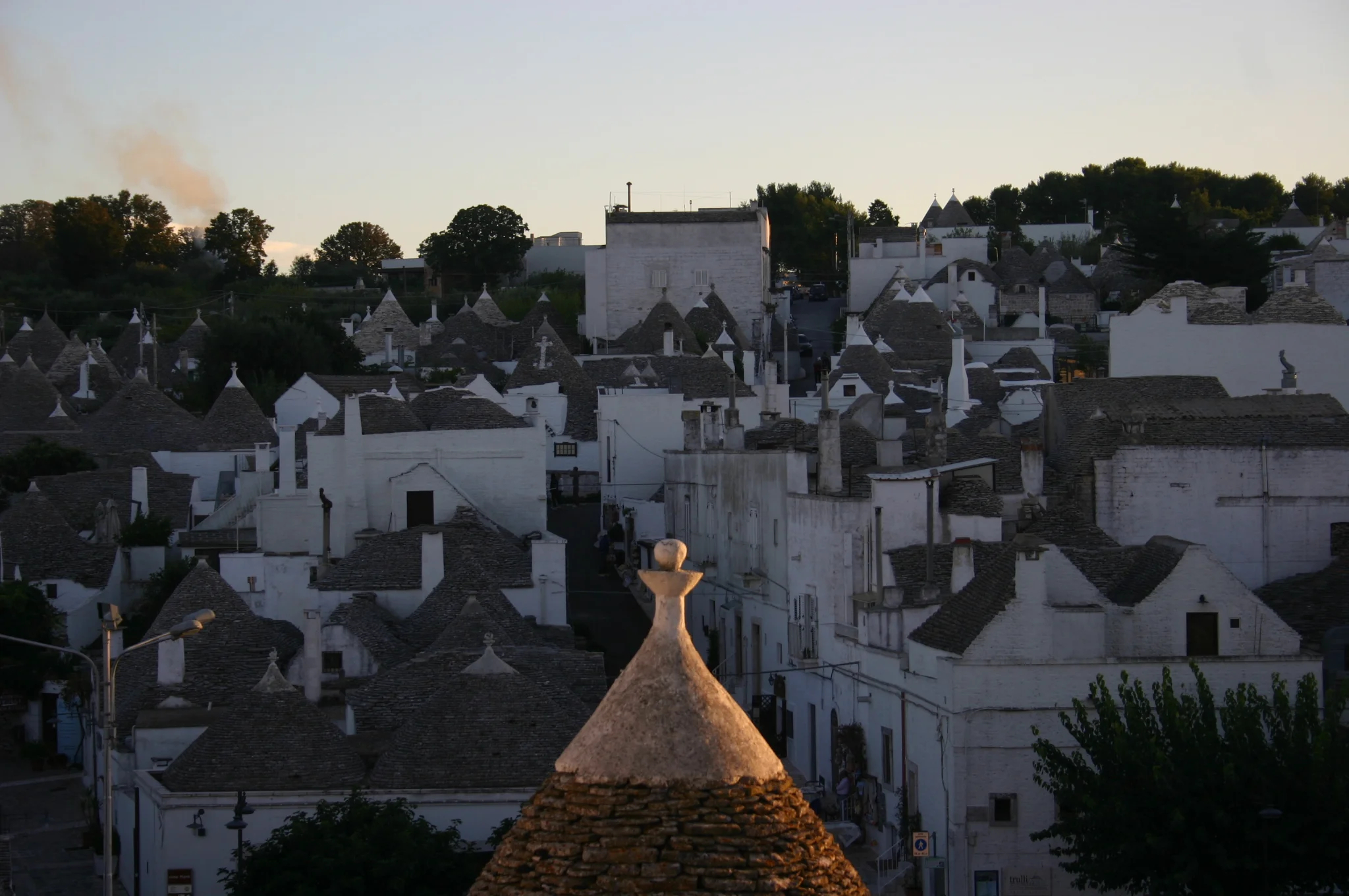  Alberobello, a UNESCO Heritage site, is a small village with many of the areas's typical conical shaped buildings, called "truli." 