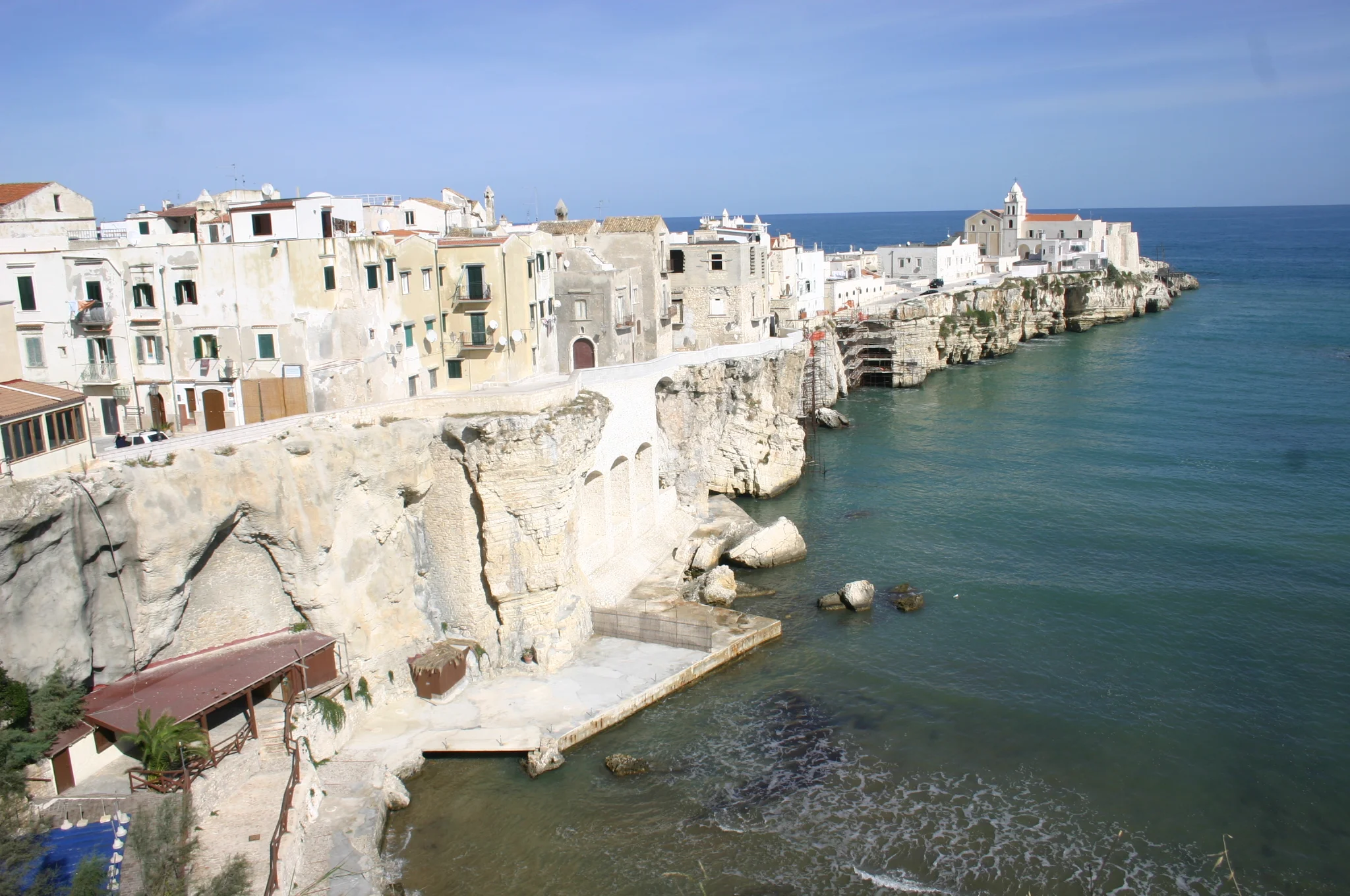  Vieste, at the easternmost point of the Gargano 