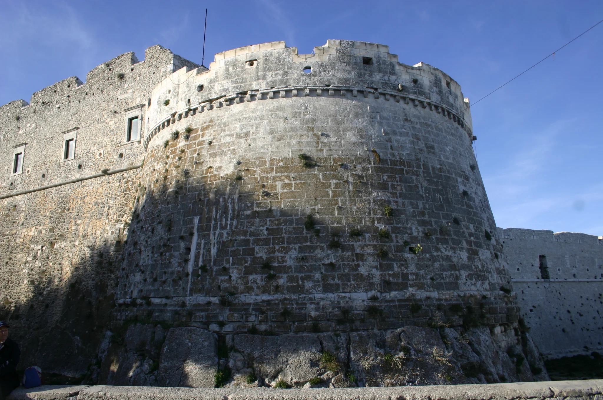  Monte San't Angelo, a village in the Gargano. 