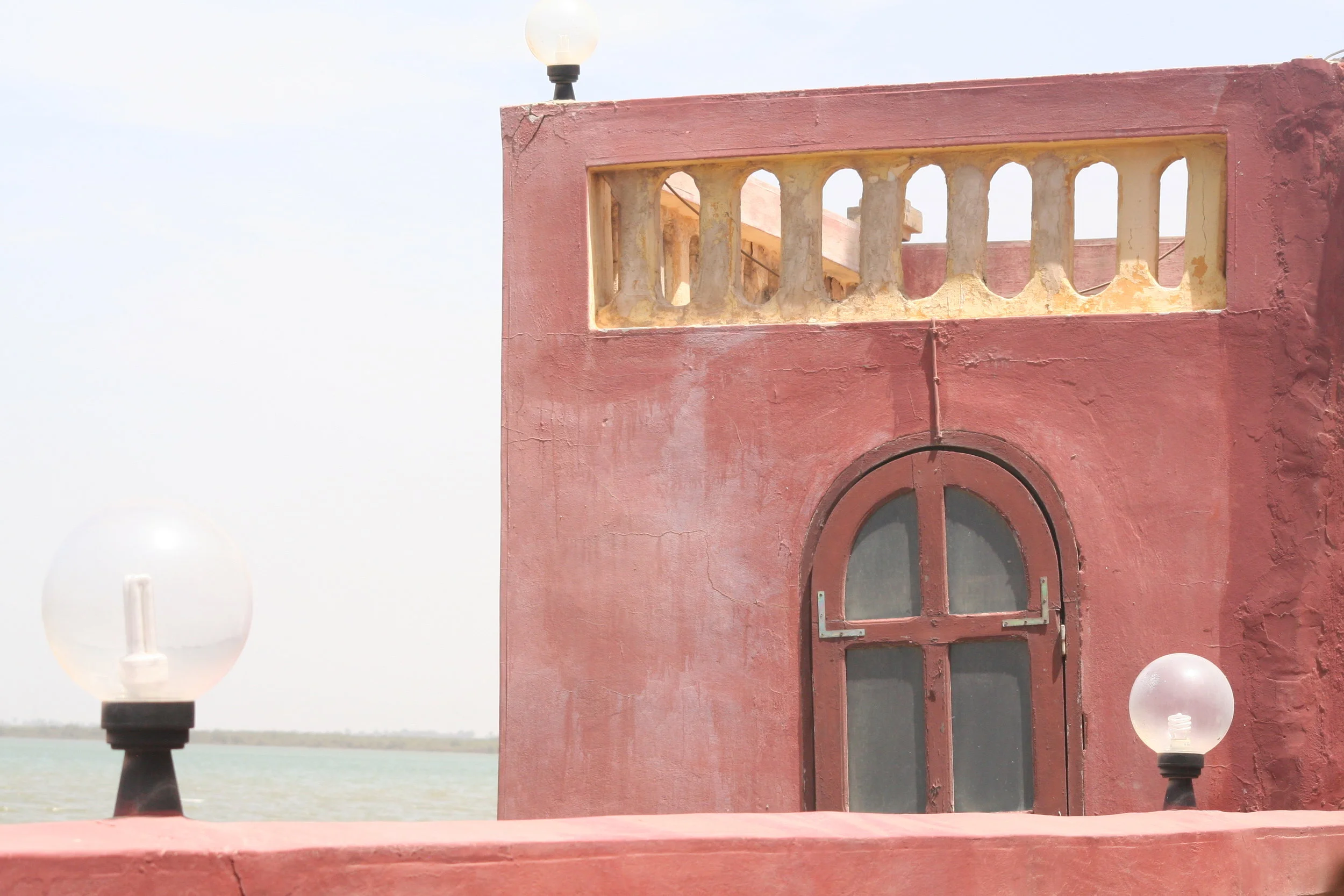  The easterly wall of the Saigonaise, a Vietnamese restaurant at the very northern tip of the island.   