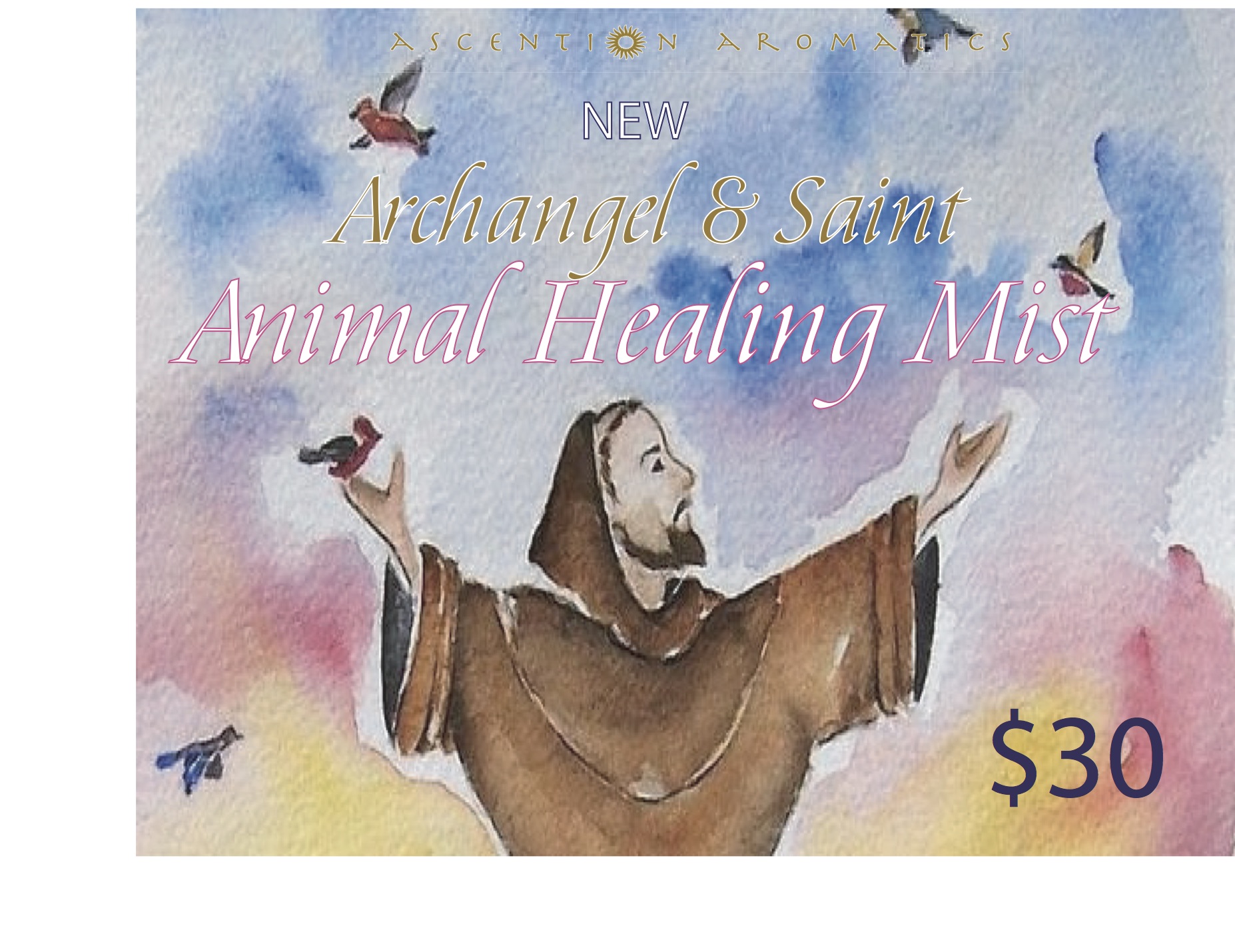 Archangel & Saint Animal Healing Mist - 60ml — Ascention Aromatics