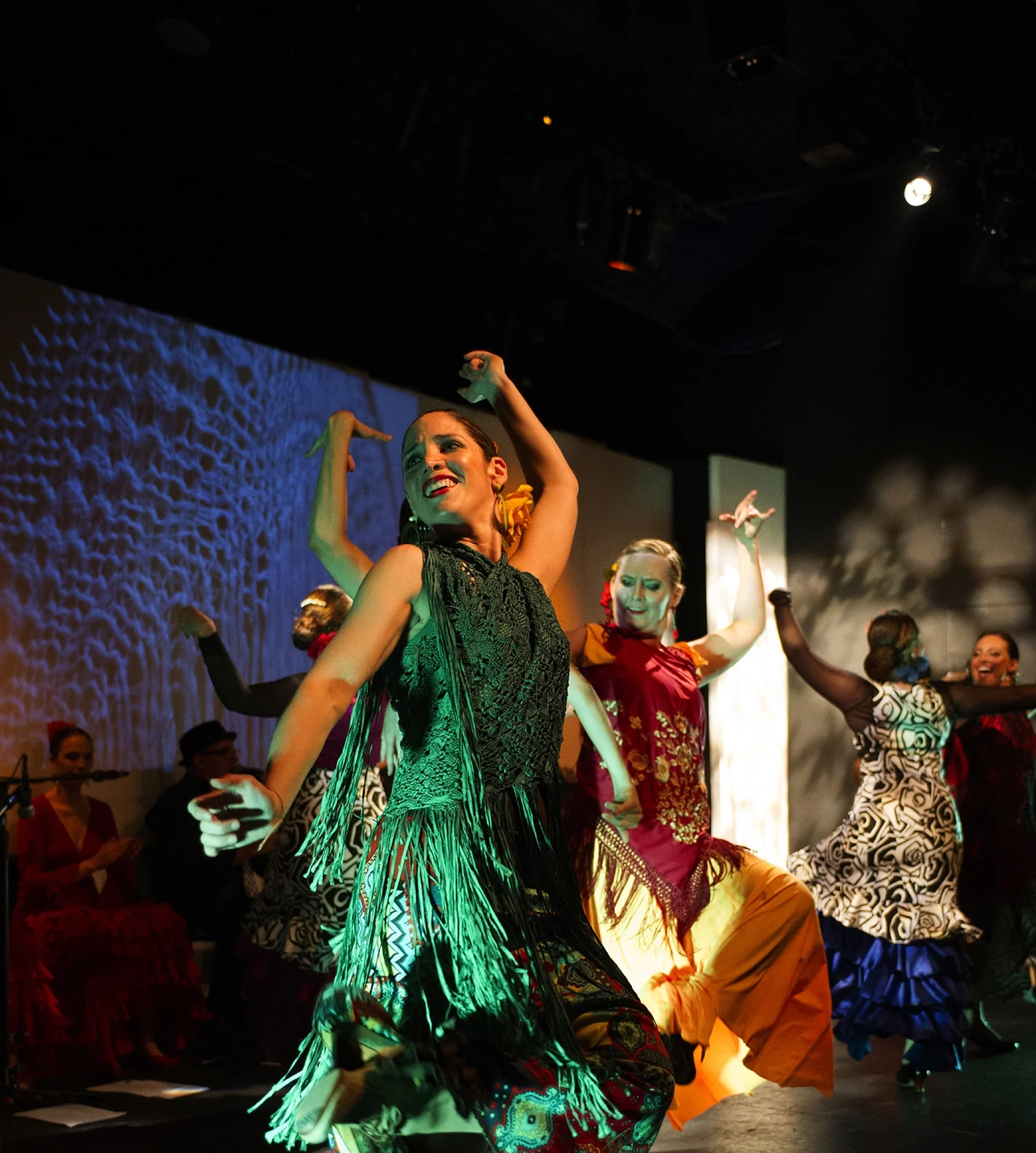 The Sydney Flamenco Studio dancers