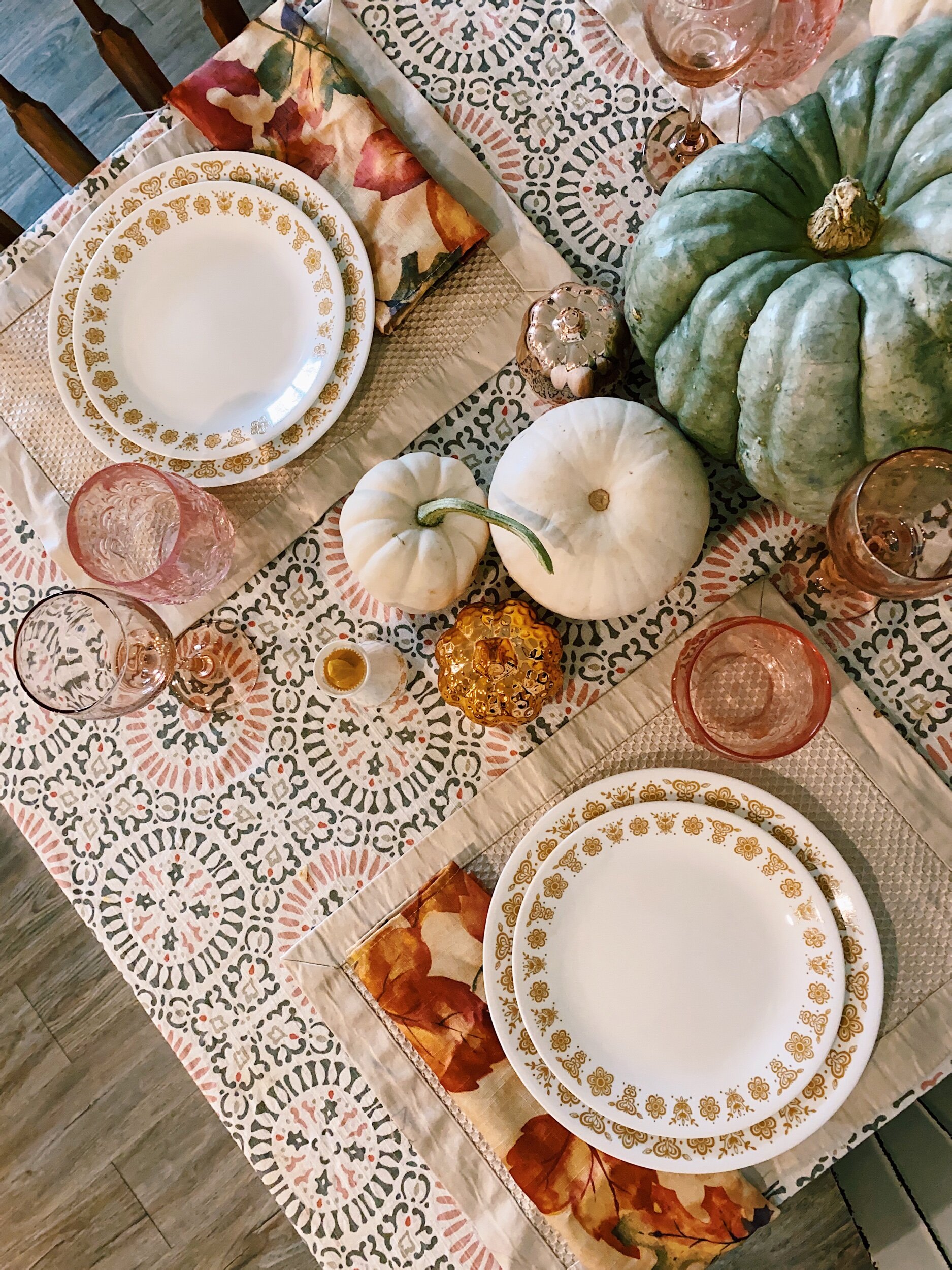 Three Heel Clicks - How to Set an Fall Inspired Table