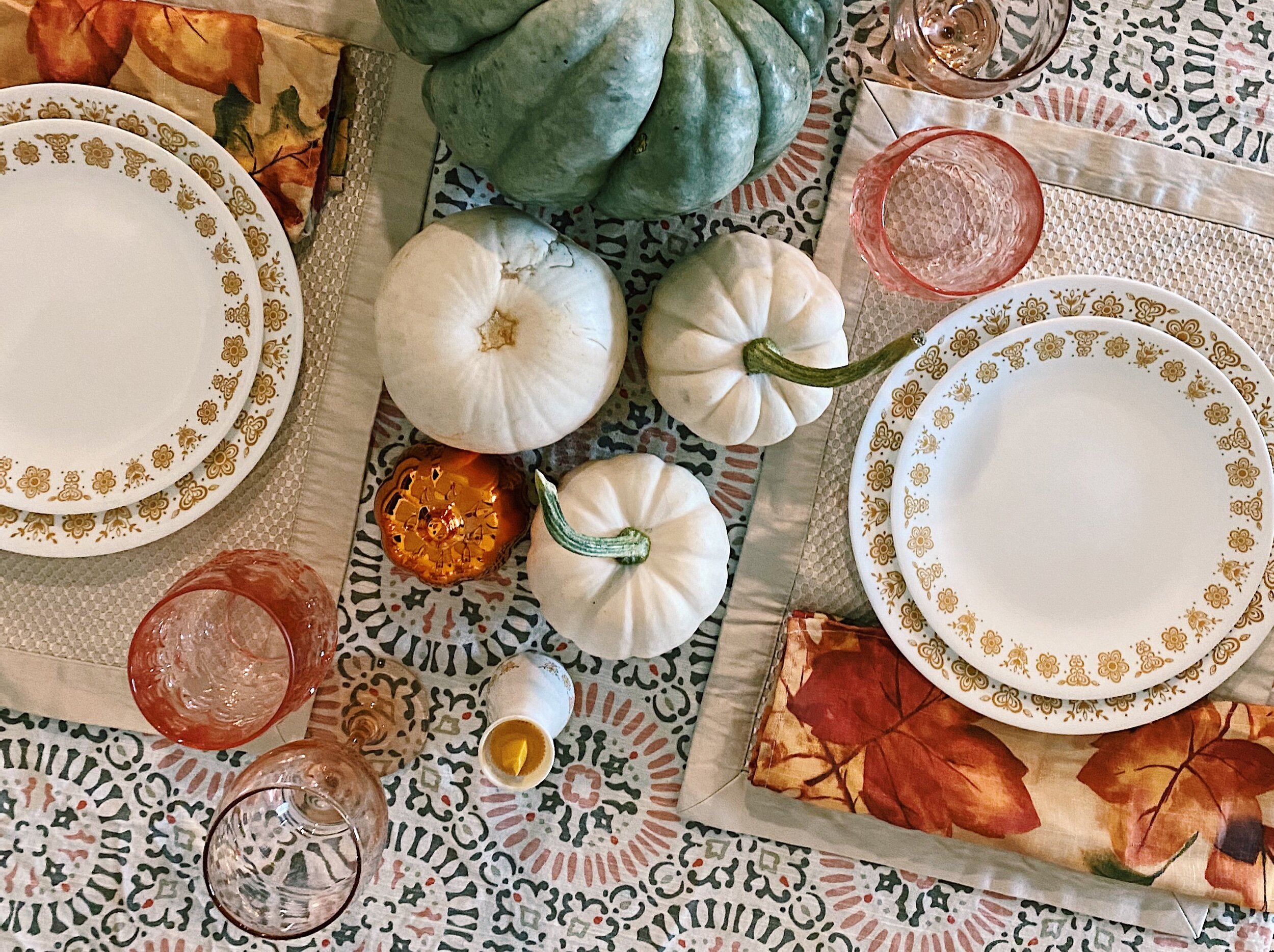 Three Heel Clicks - How to Set an Fall Inspired Table