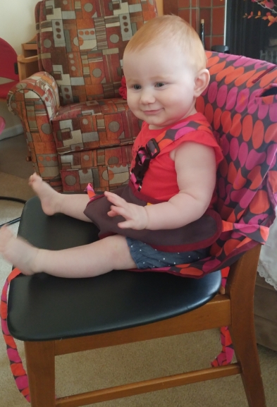  Georgia using her My Little Seat !