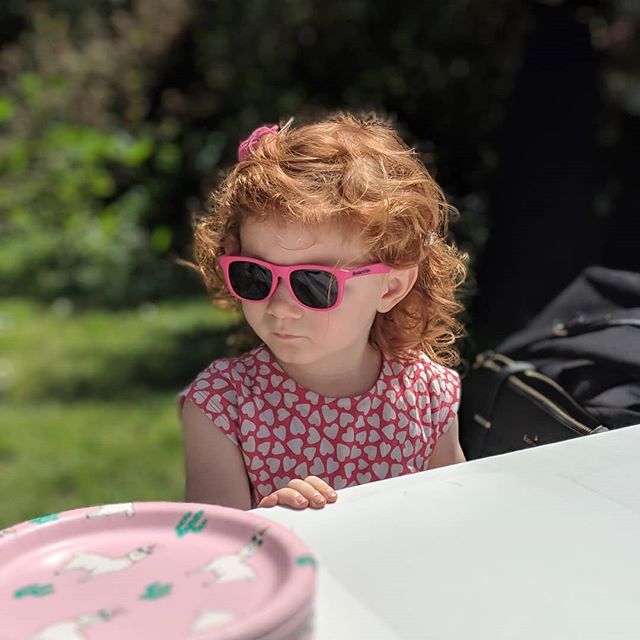 #tbt to 2 days ago when it was summer. #thunder #storm #rain #ready #sunglasses #redhair #goldengatepark #dress