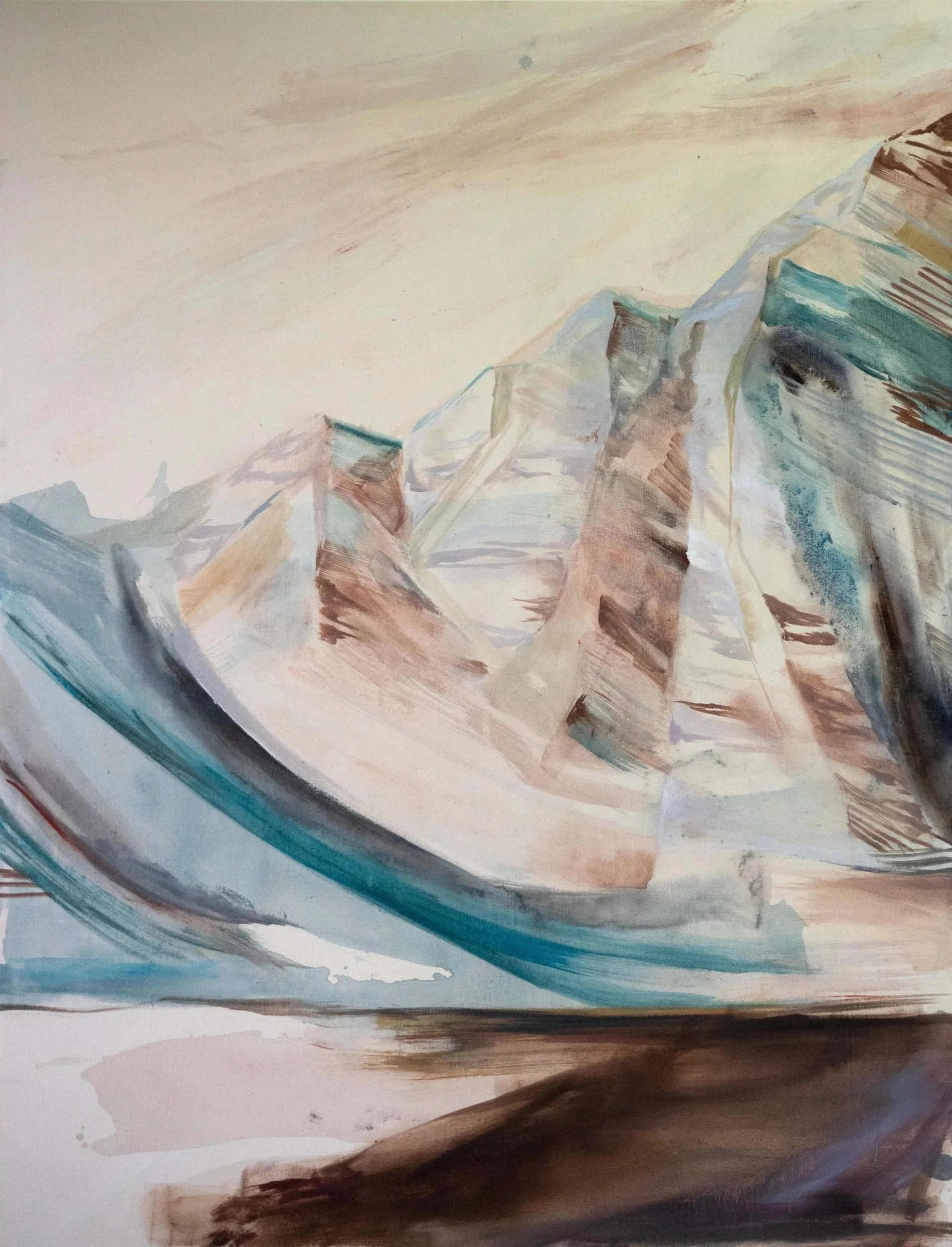 'Bells' Oil and Acrylic on Canvas, 2024, 36x48'', 2023,  Sold
